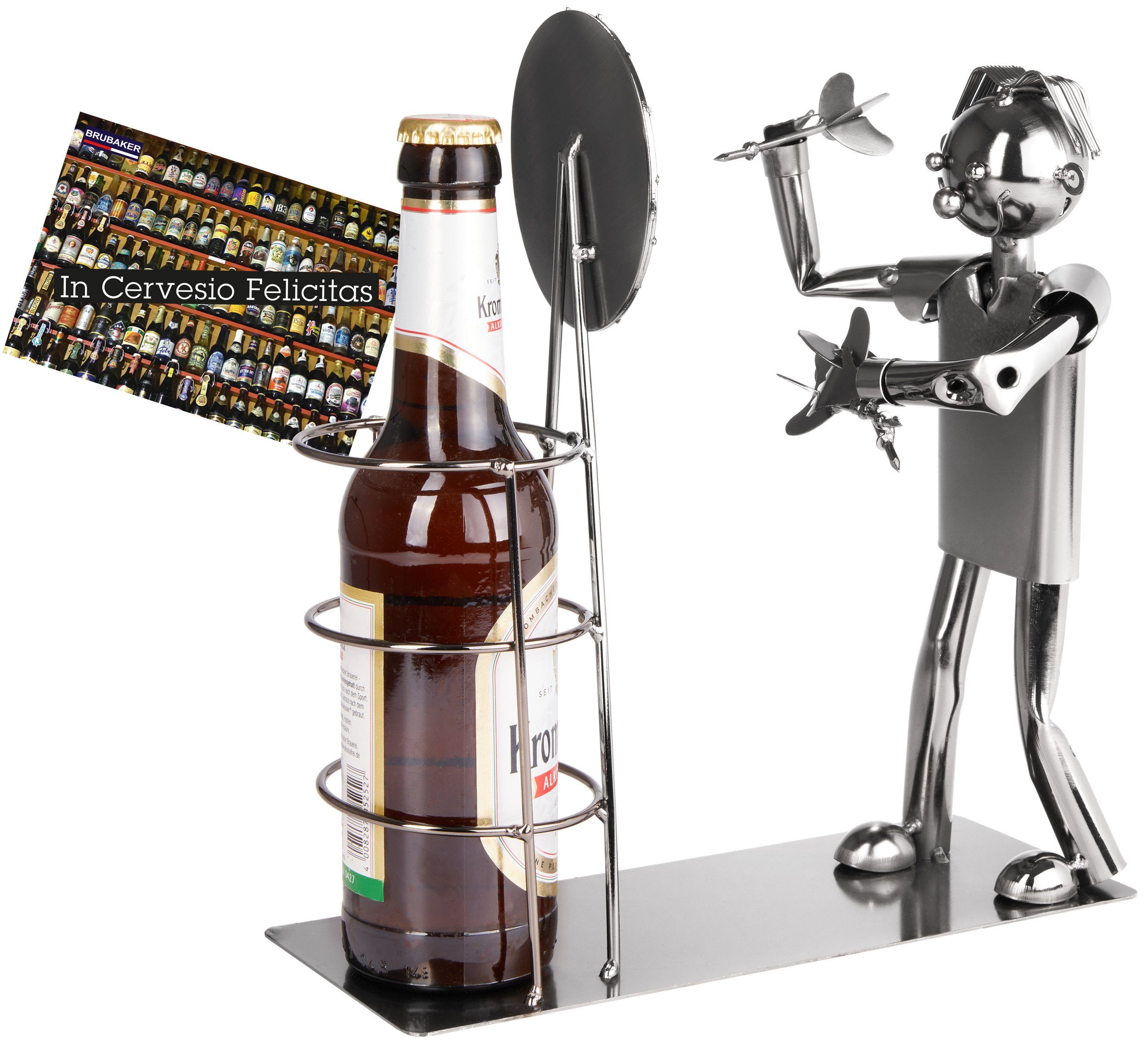 BRUBAKER Flaschenhalter Bierflaschenhalter Darts Meisterschaft, (Bier
