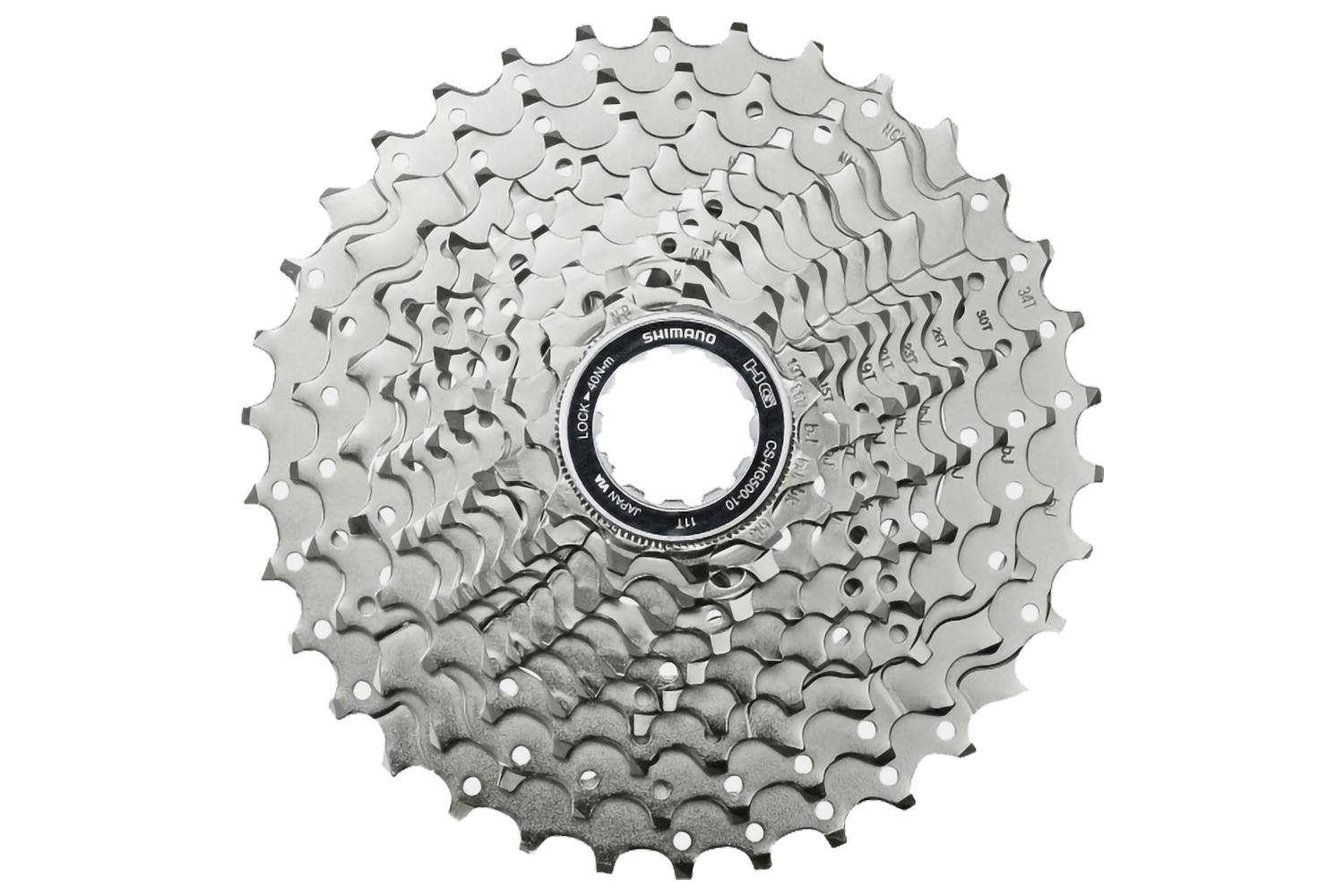Shimano Zahnkranz SHIMANO Kassette 10-Fach CS-HG50-10