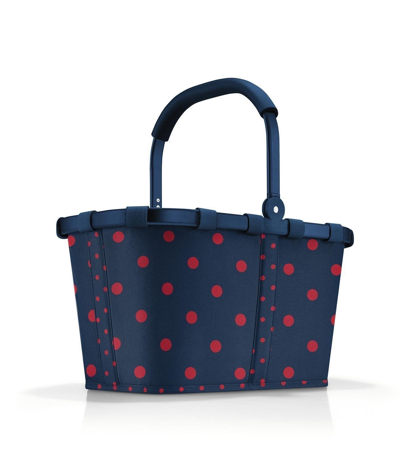 REISENTHEL® Einkaufskorb CARRYBAG, Blau, Rot, Aluminium,