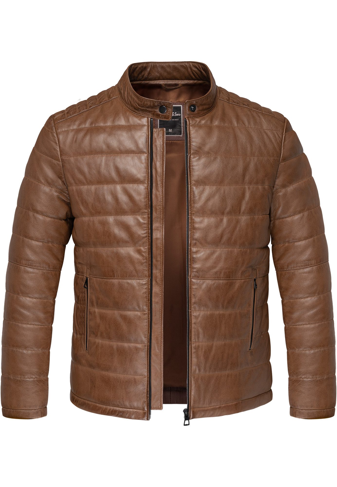 Amaci&Sons Lederjacke ELOY Lederjacke Herren Bomber