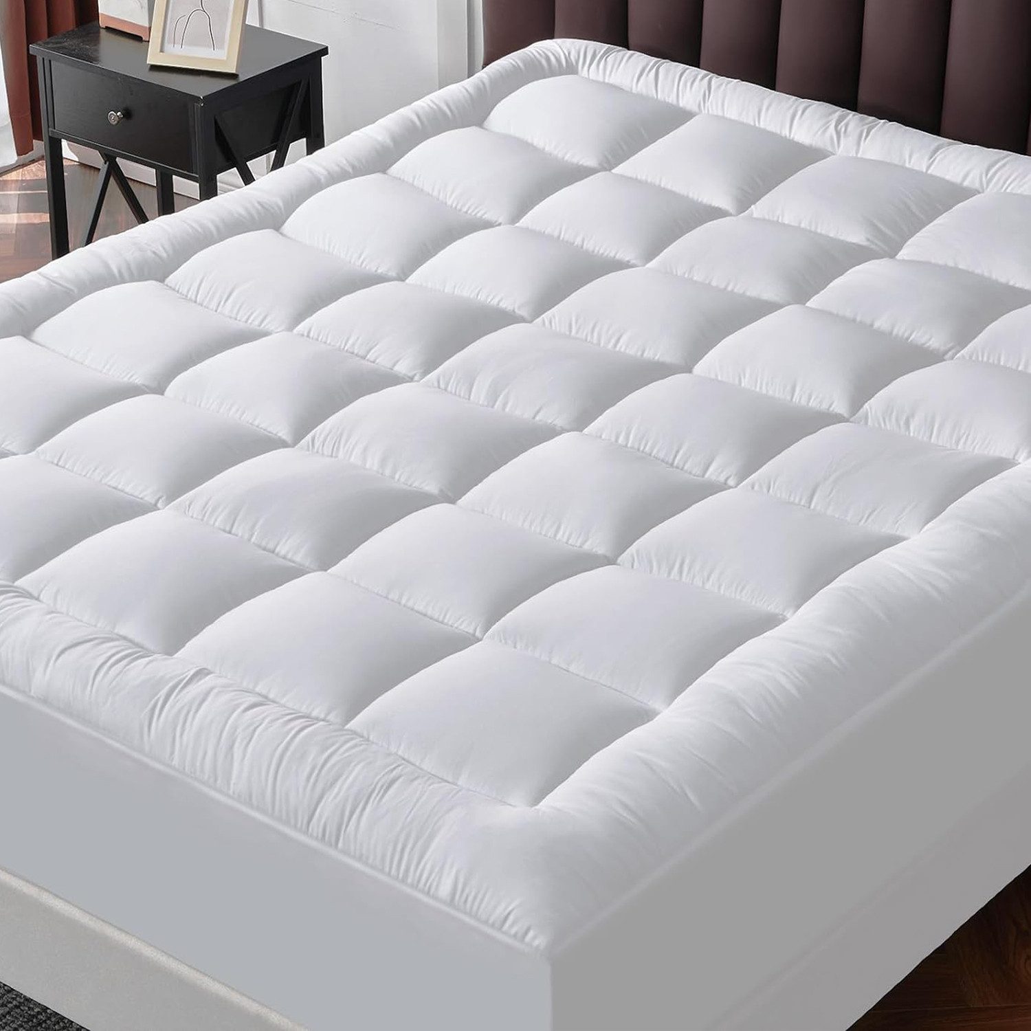 Matratzenschutzbezug Matratzenauflage Matratzentopper 90x200cm,140x200cm,180x200cm ibettertec, Atmungsaktive