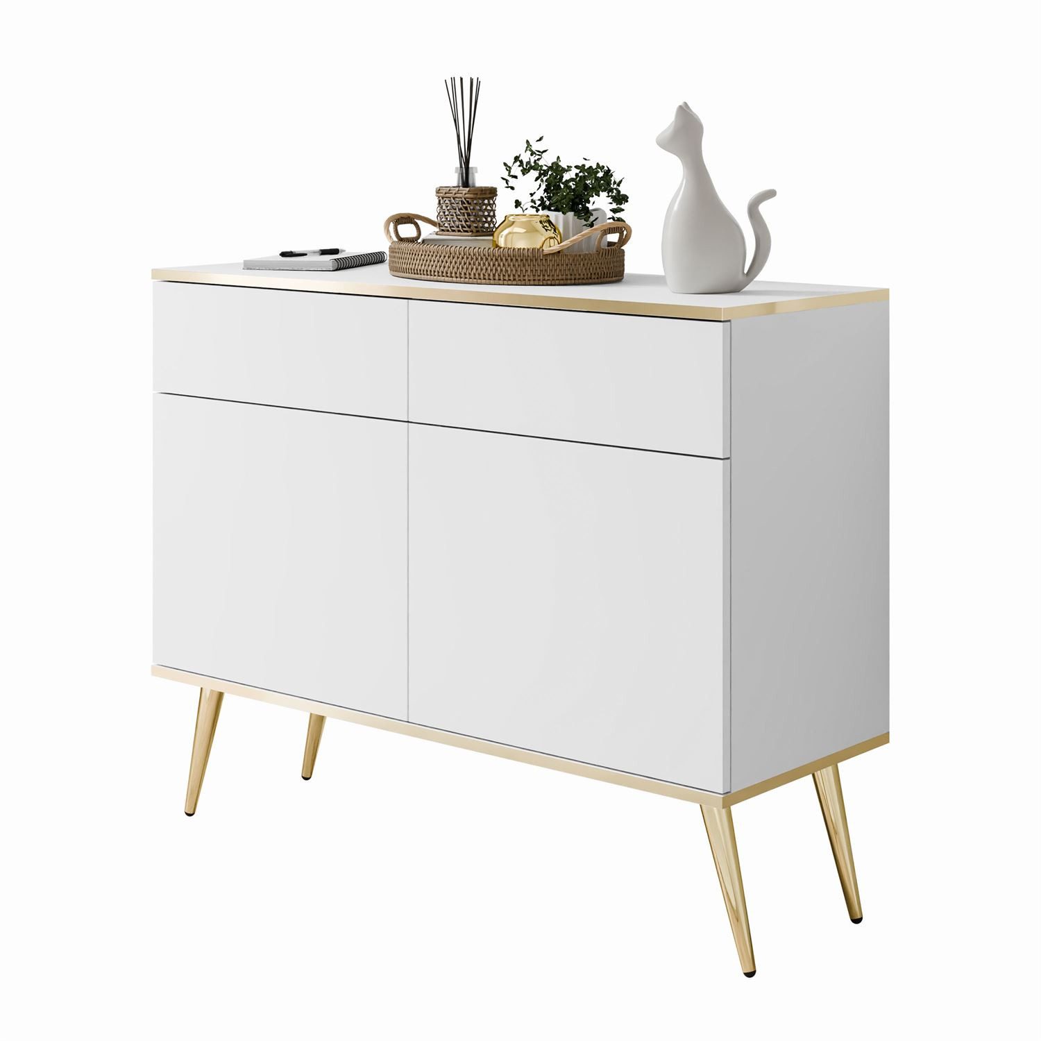 Lookway Kommode OXFORD KSZ107 Zweiflügelige Kommode