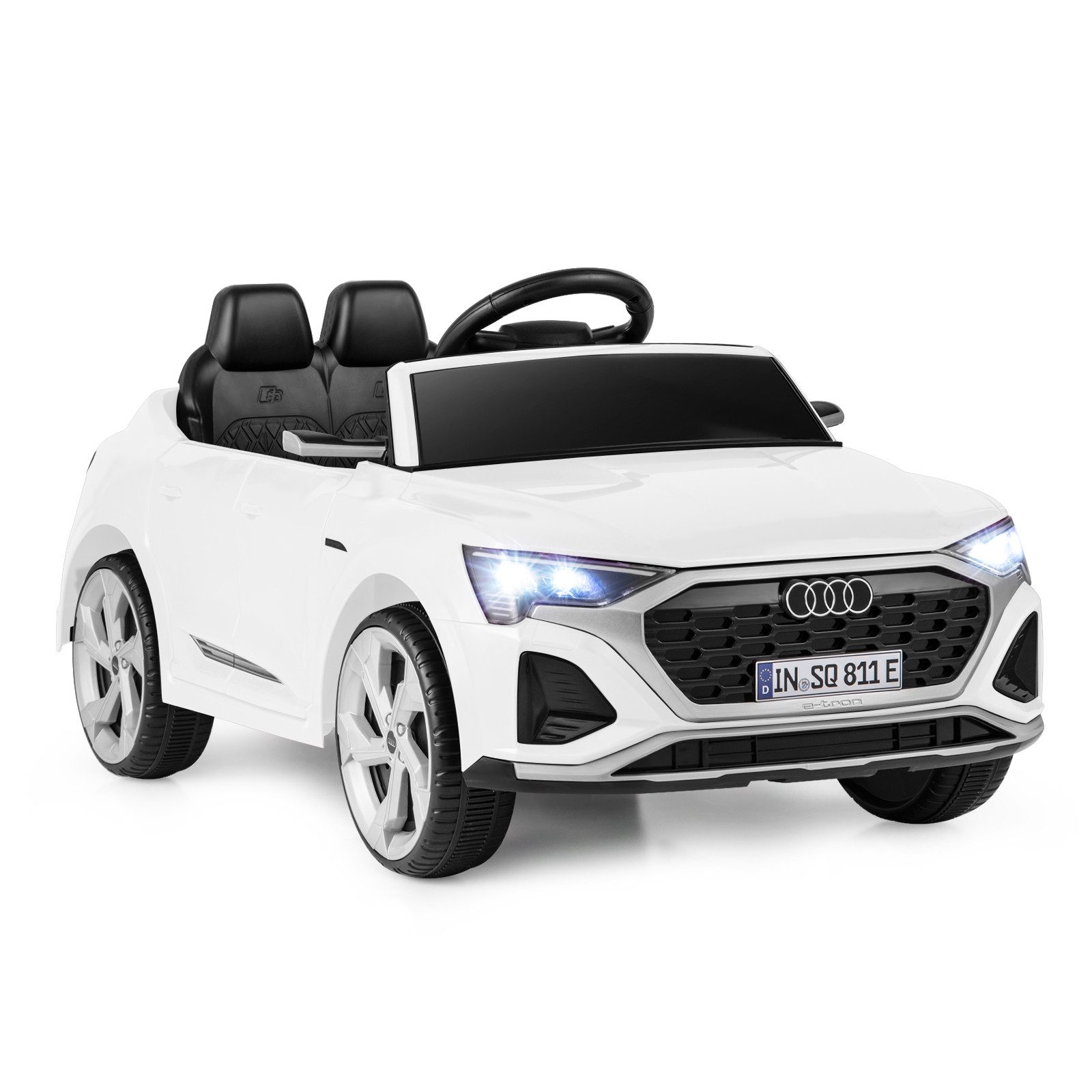 COSTWAY Elektro-Kinderauto, Belastbarkeit 30 kg, Audi