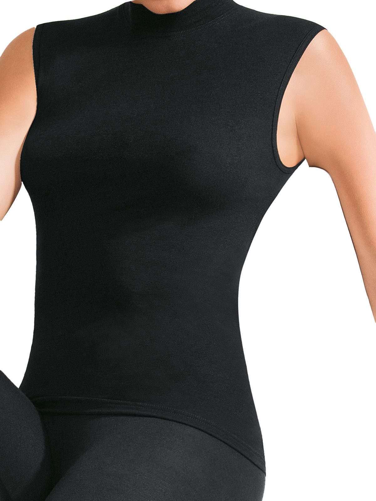 Pompadour Achselhemd Damen Achseltop Intime (Stück,