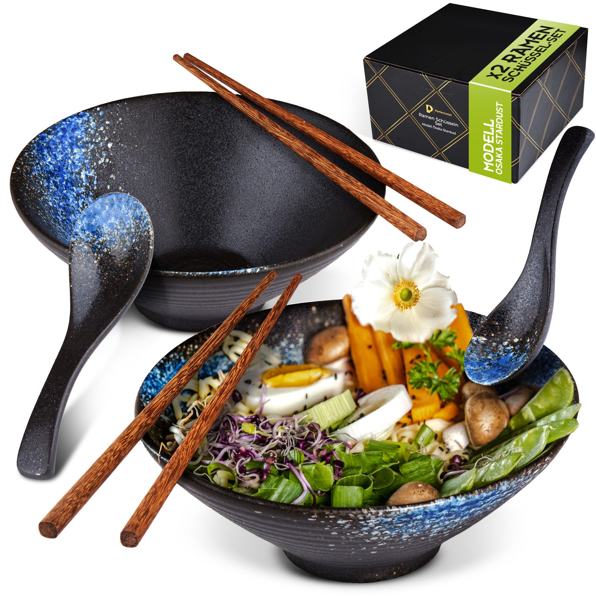 Perfectosan Suppenschüssel Osaka Stardust, (Set für