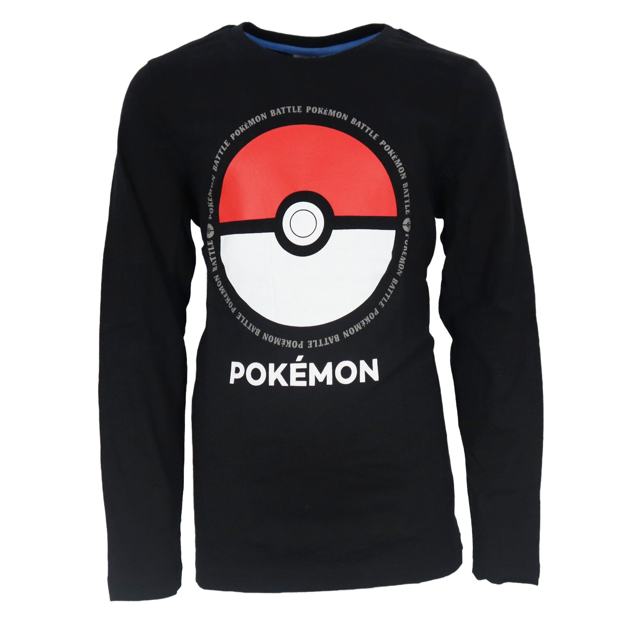 POKÉMON Langarmshirt Pokemon Pokeball Jungen langarm