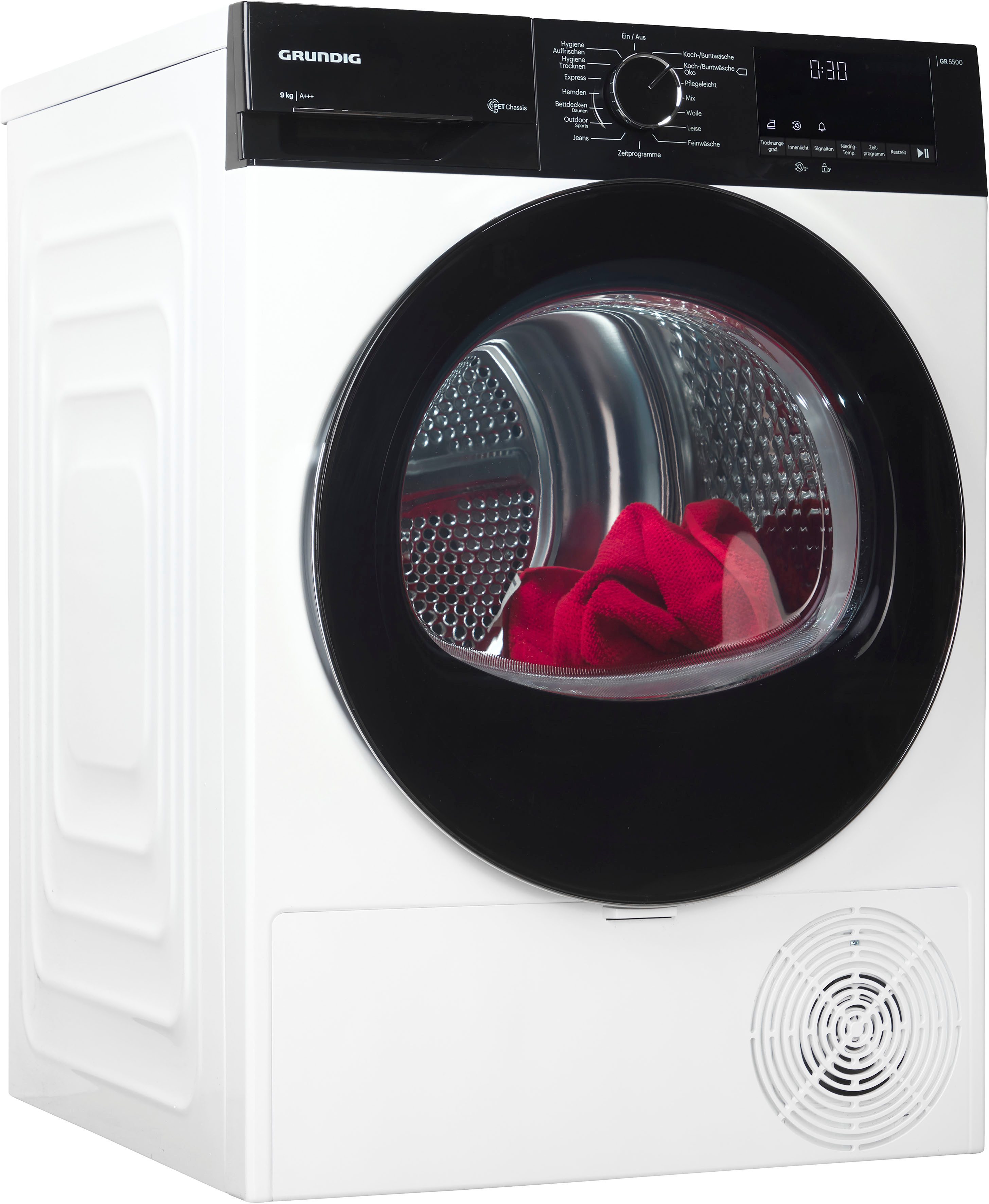 Grundig Wärmepumpentrockner GT55924F14, 9 kg
