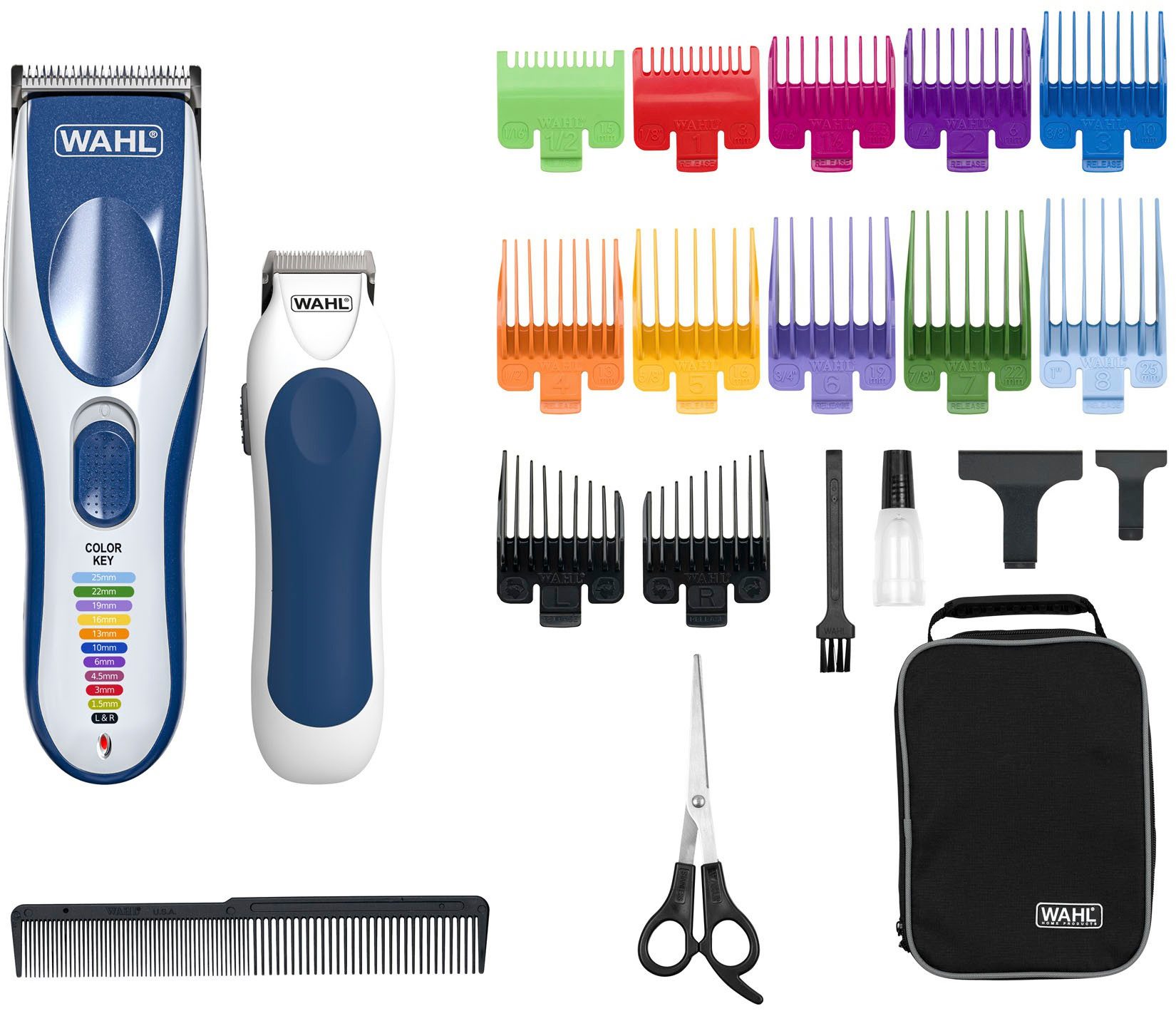 Wahl Haarschneider Color Pro Cordless, 22-teiliges