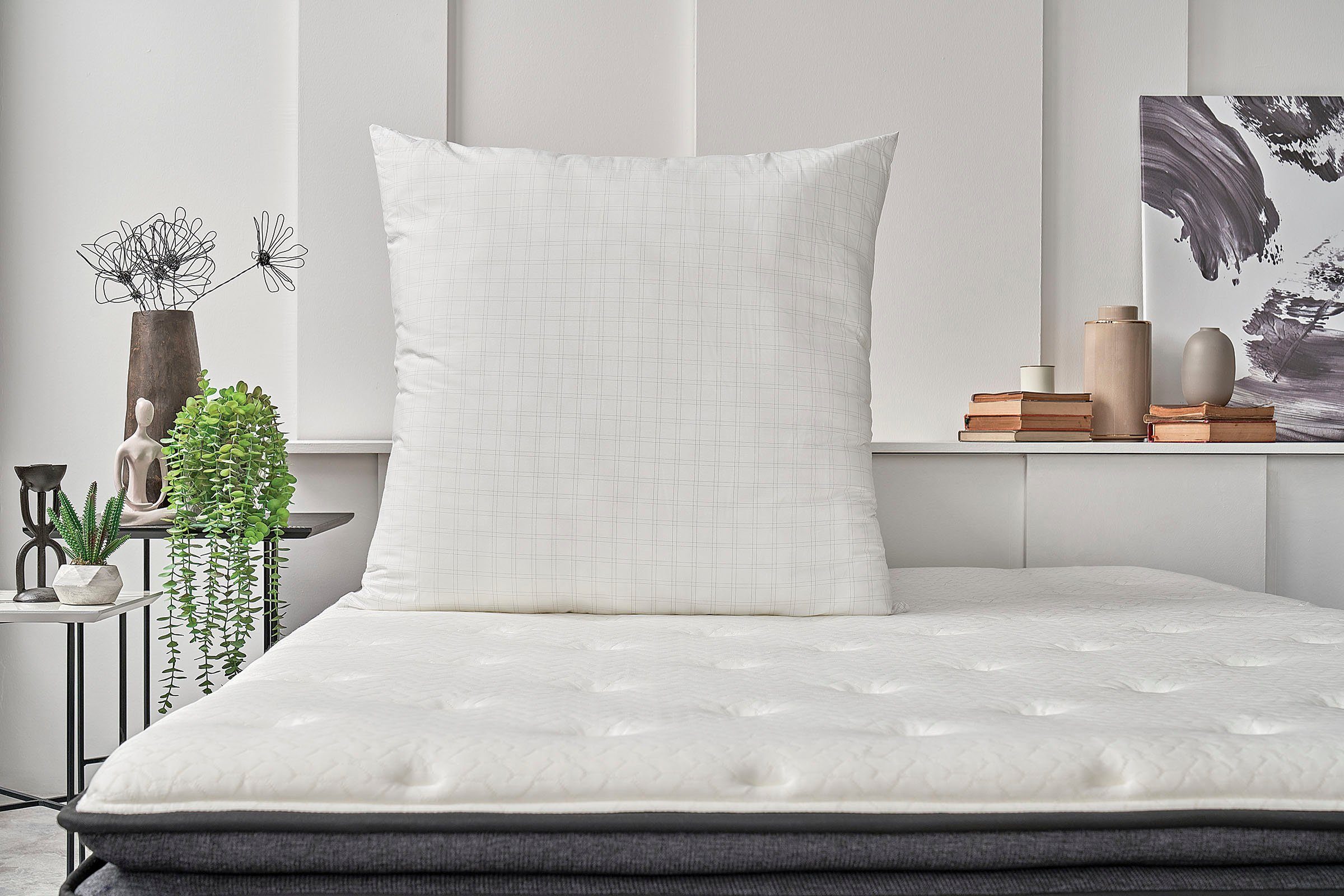 Yatas Bedding Kopfkissen Anti-Stress Kopfkissen, 40x80