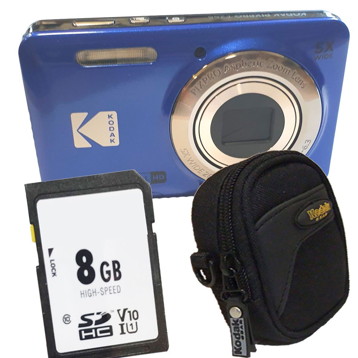 Kodak Kodak FZ55 blau Digitalkamera Set