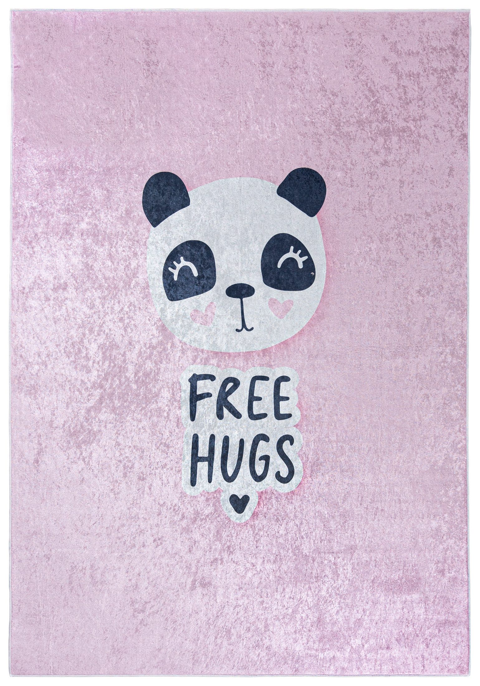 Mazovia Kinderteppich Kinderteppich Kinderzimmerteppich Panda, 80