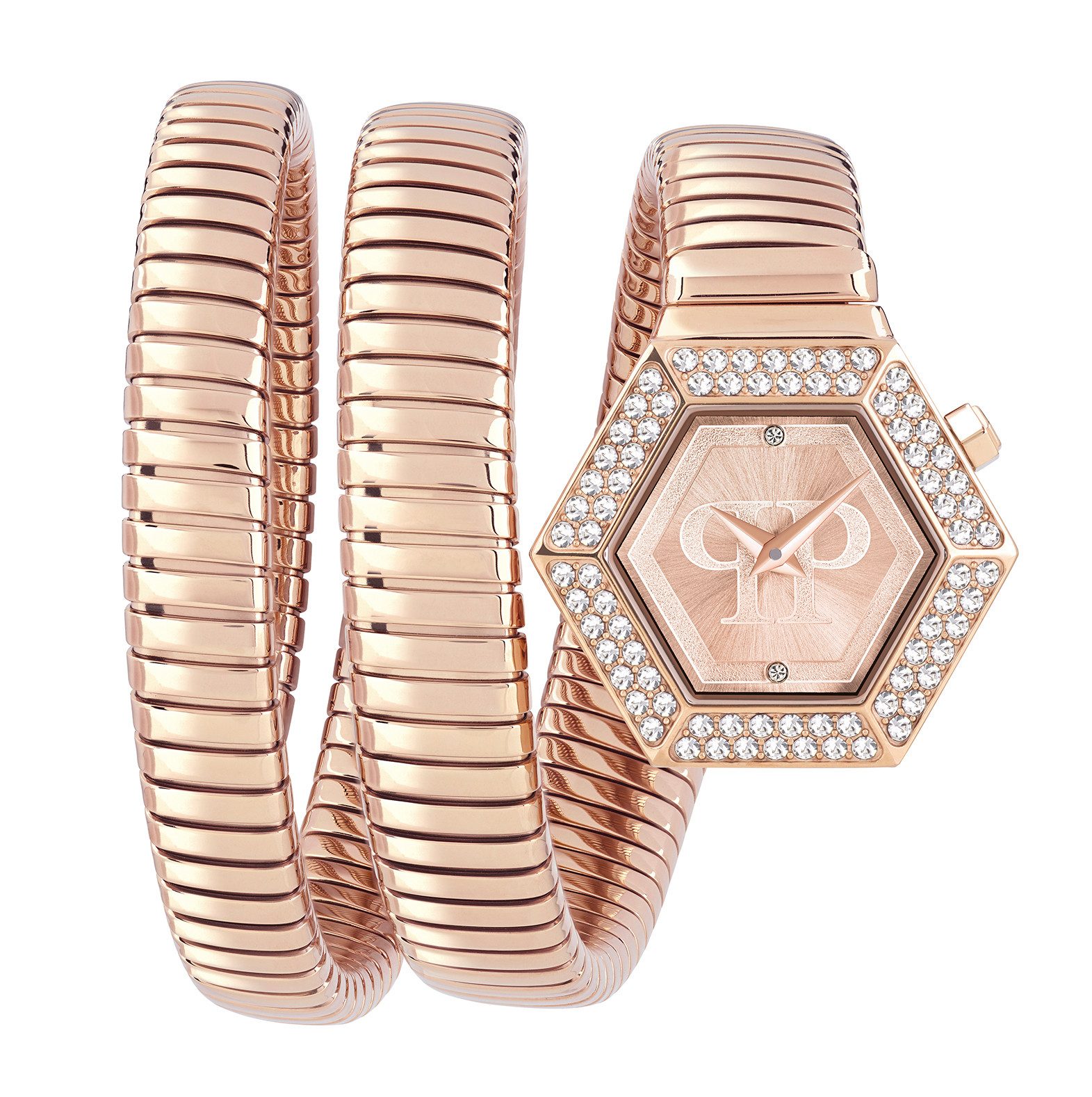 PHILIPP PLEIN Quarzuhr Snake Hexagon