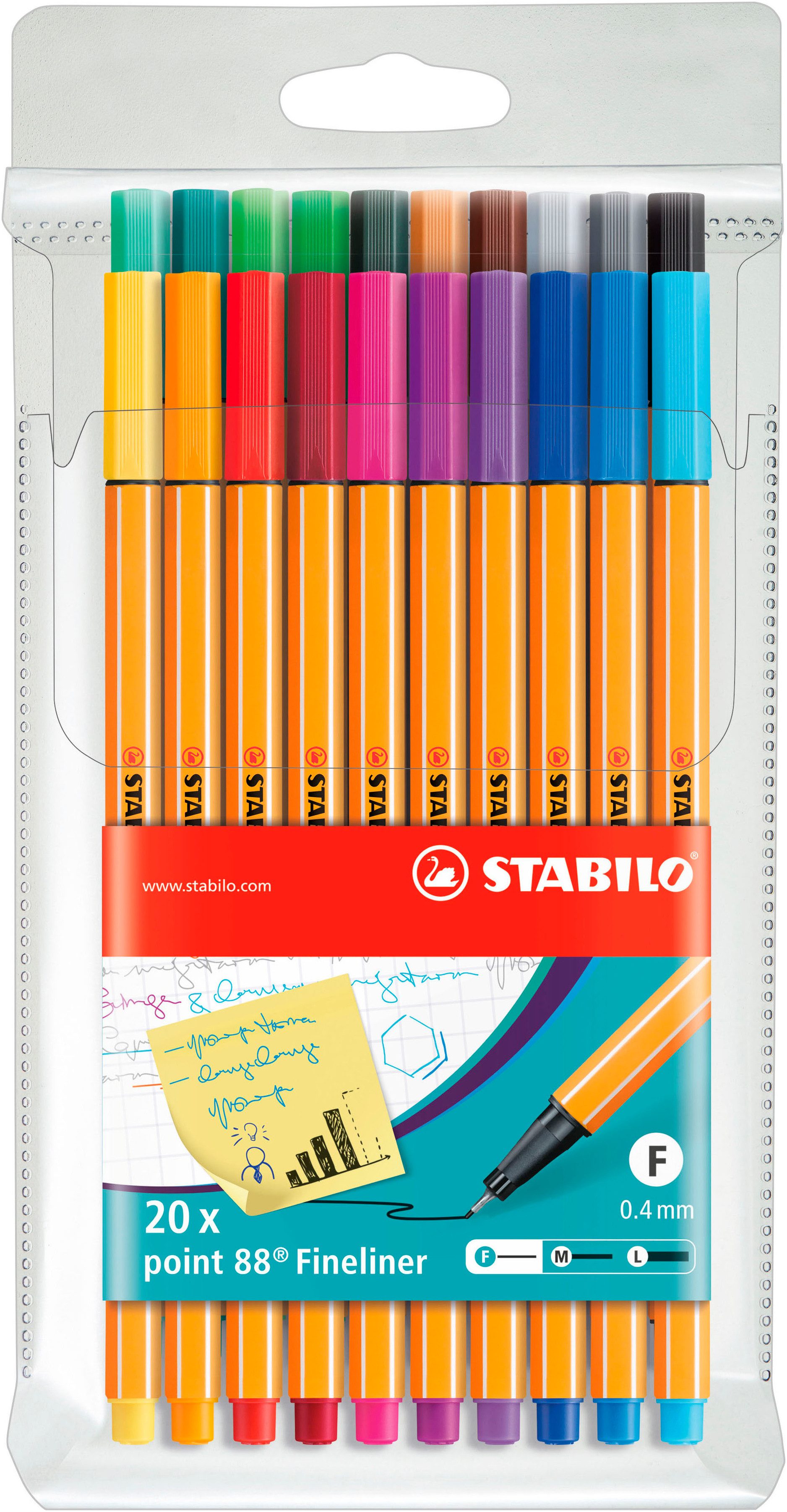 STABILO Fineliner STABILO point 88 -