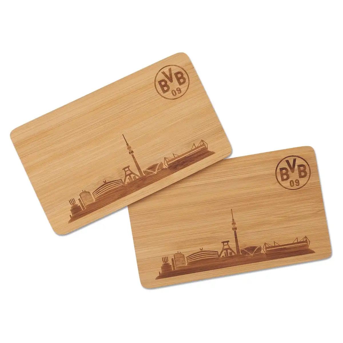 BVB MERCHANDISING Frühstücksbrett BVB Früstücksbrettchen Holz