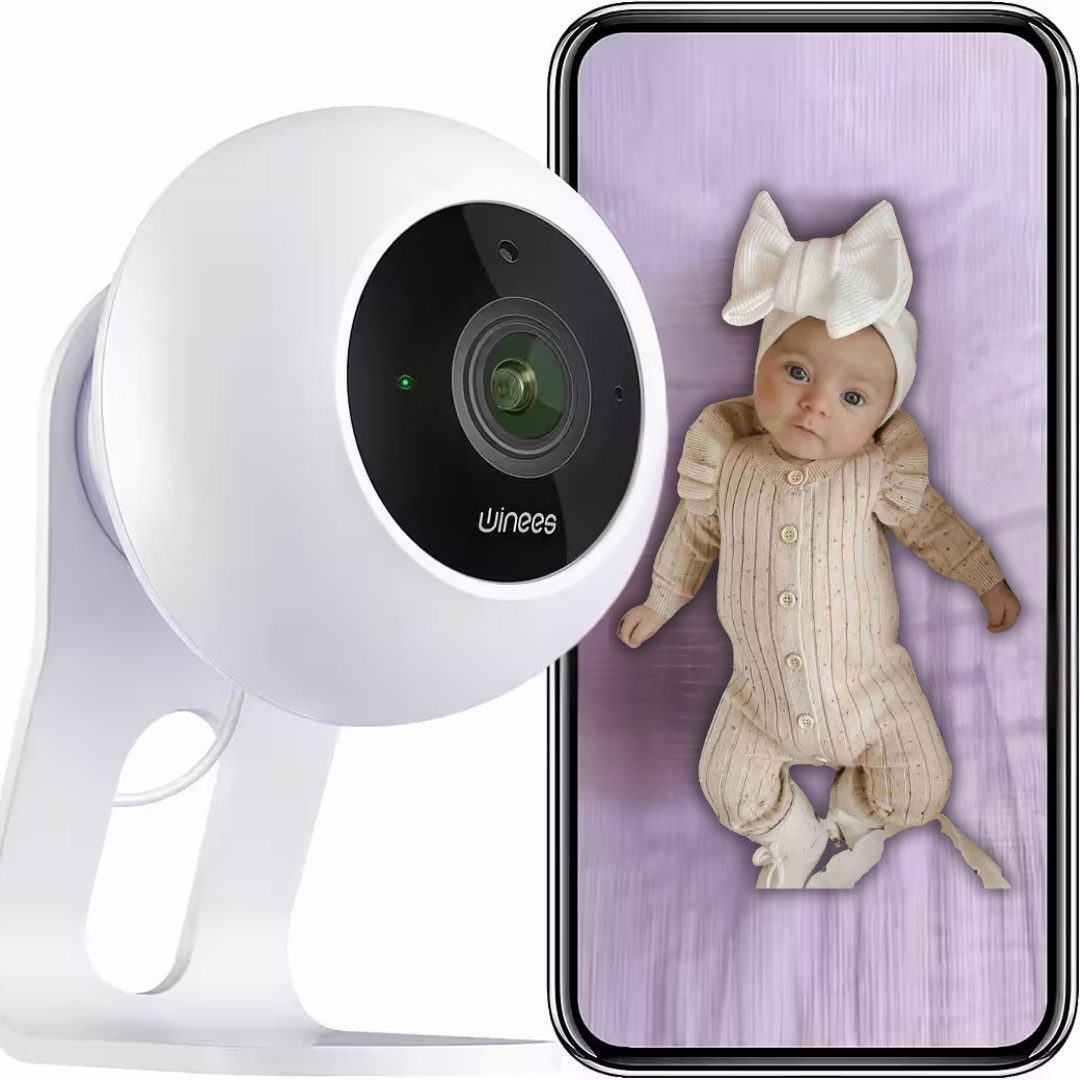Diyarts Video-Babyphone, 2K HD Auflösung, Babymonitor,