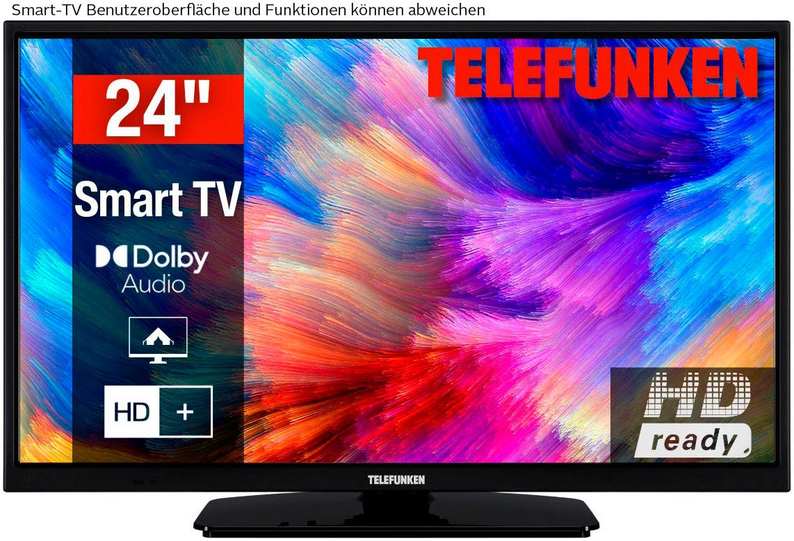 Telefunken L24H554M1CWV LED-Fernseher (60 cm/24 Zoll,