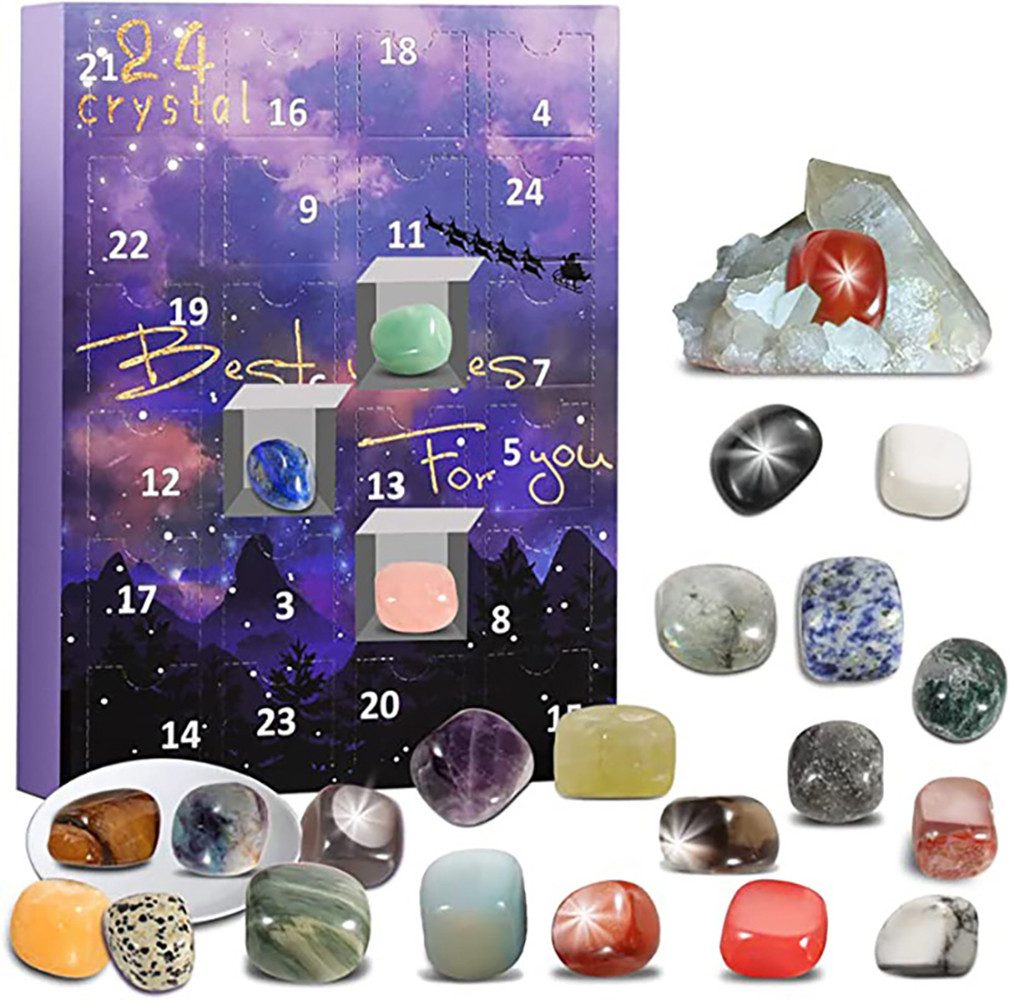 Fanttik Adventskalender Christbaumschmuck Weihnachts-Gift-Countdown-Kalender 2025 (24-tlg),