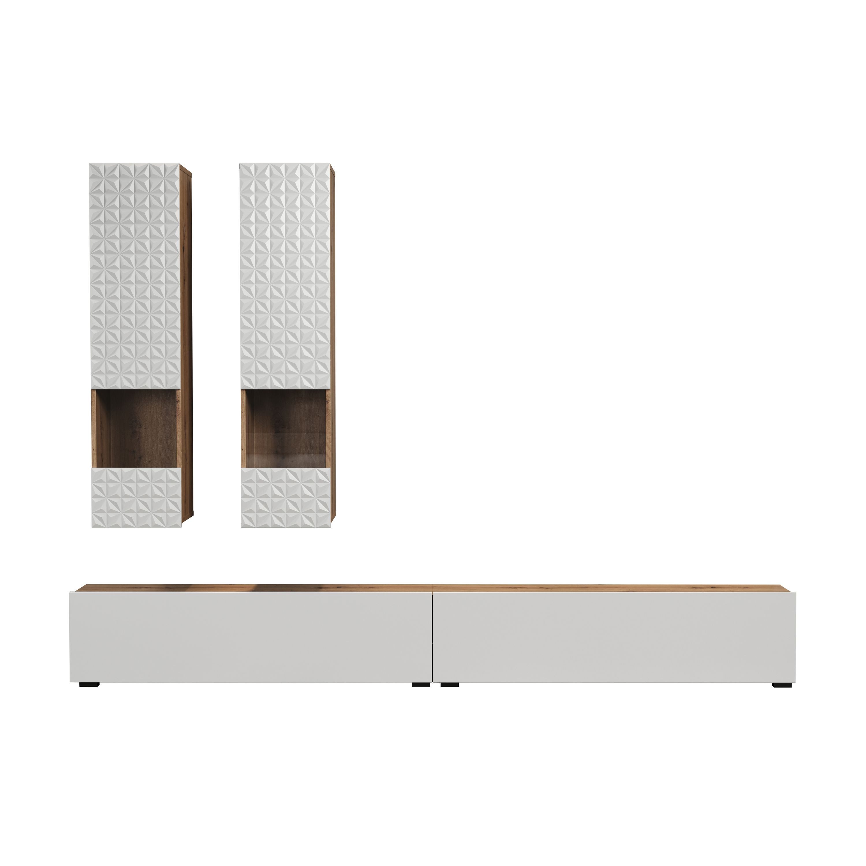 trendteam Wohnwand, (Anbauwand), Wohnwand Schrankwand 241