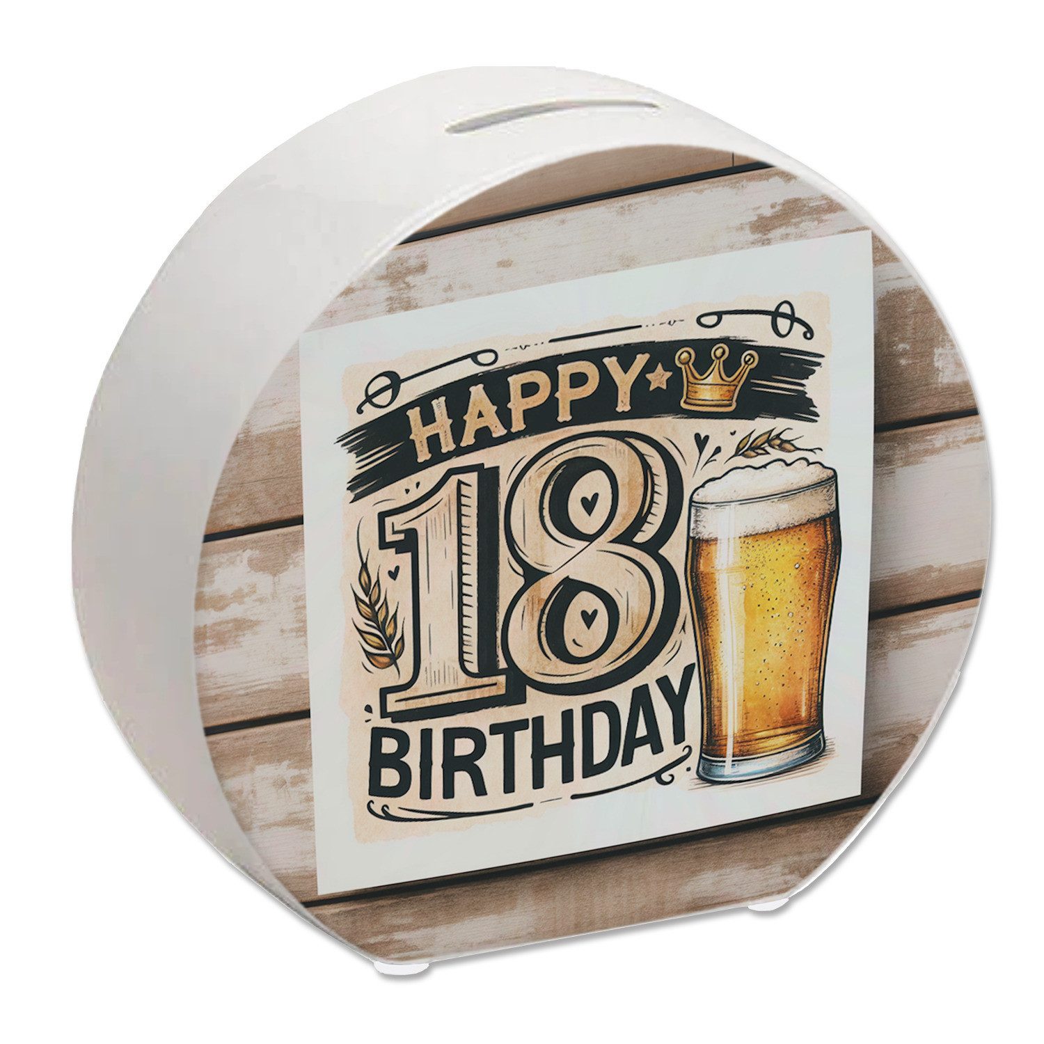 speecheese Spardose 18. Geburtstag Bier Spardose