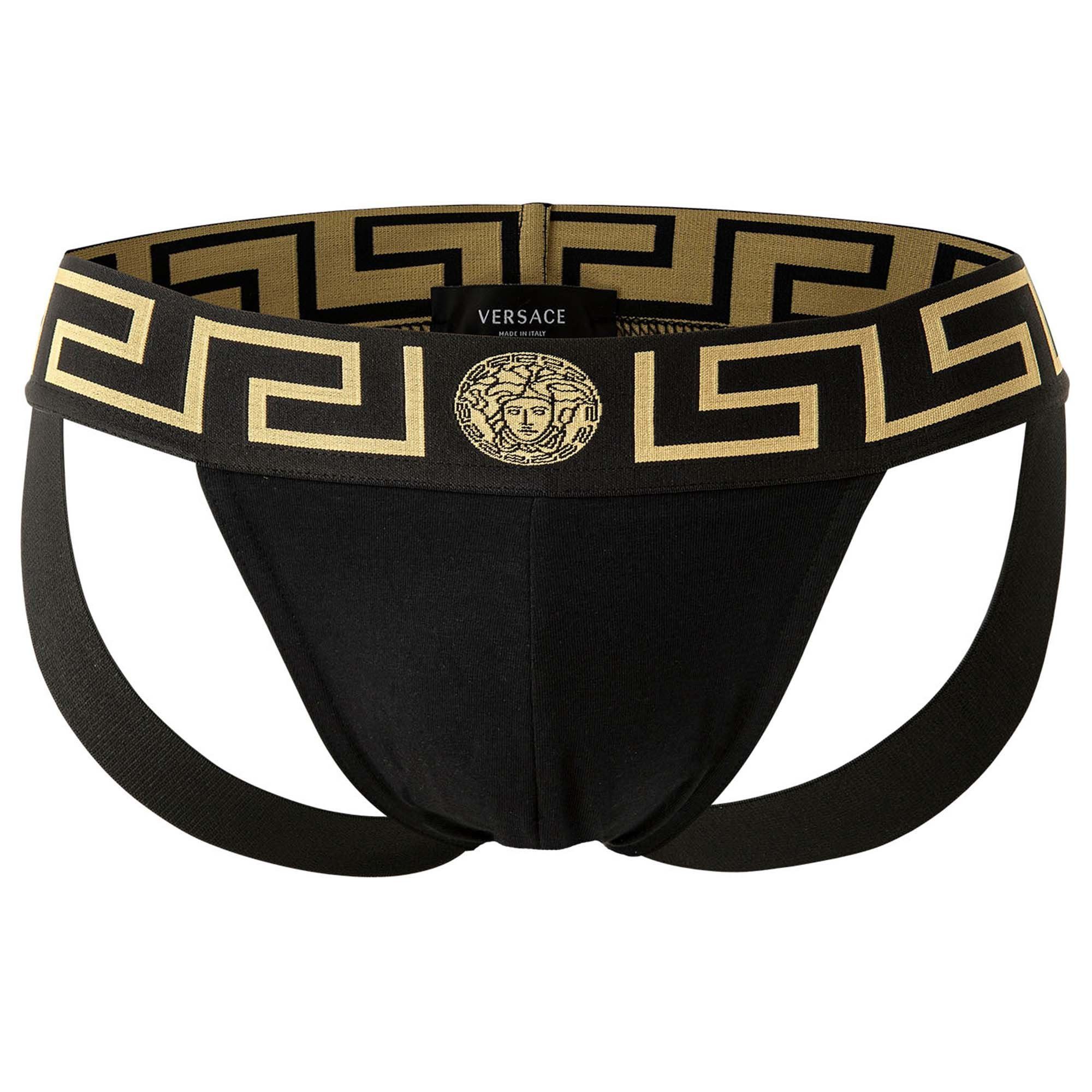 Versace Tanga Herren Jockstrap 1er Pack