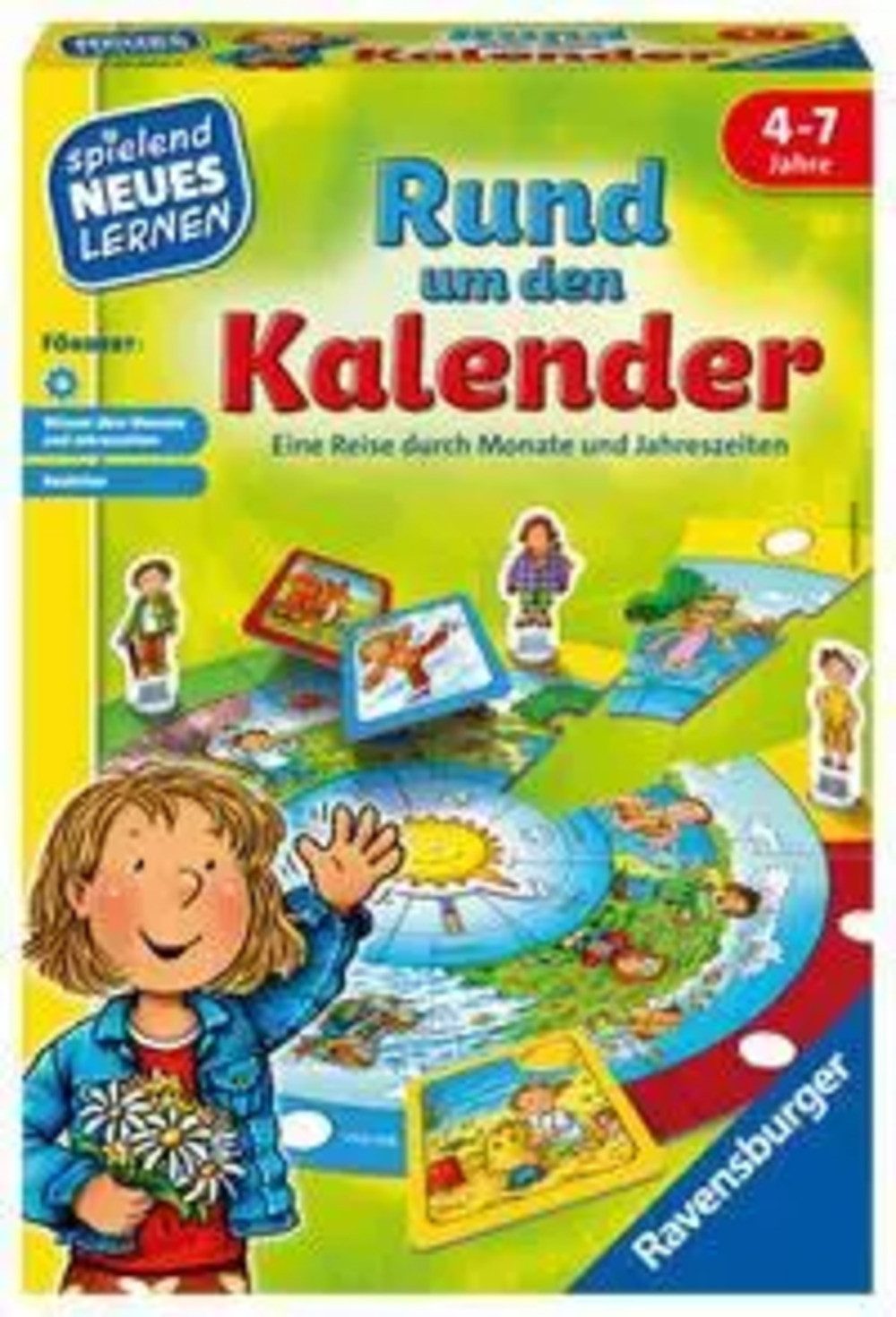 Ravensburger Spiel Rund um den Kalender
