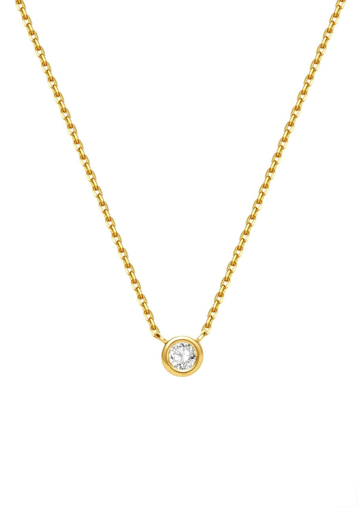 Dear Me Goldkette Damen 585 Gold