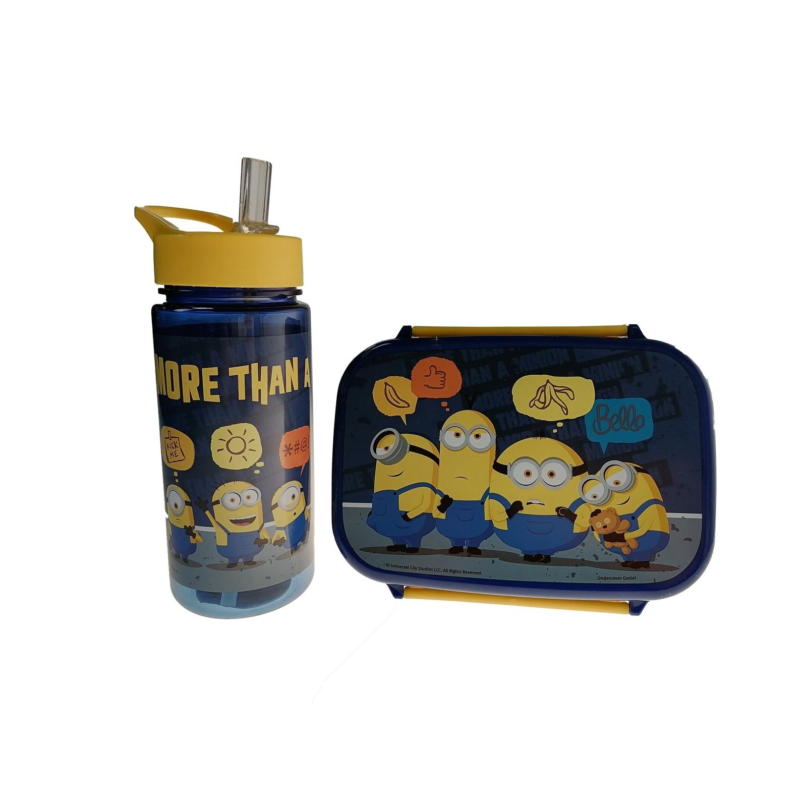 UNDERCOVER Trinkflasche Trinkflasche und Brotdose Minions,