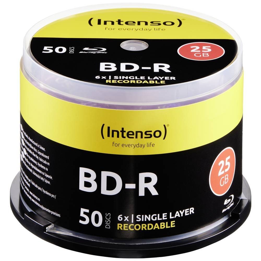 Intenso Blu-ray-Rohling 50 St