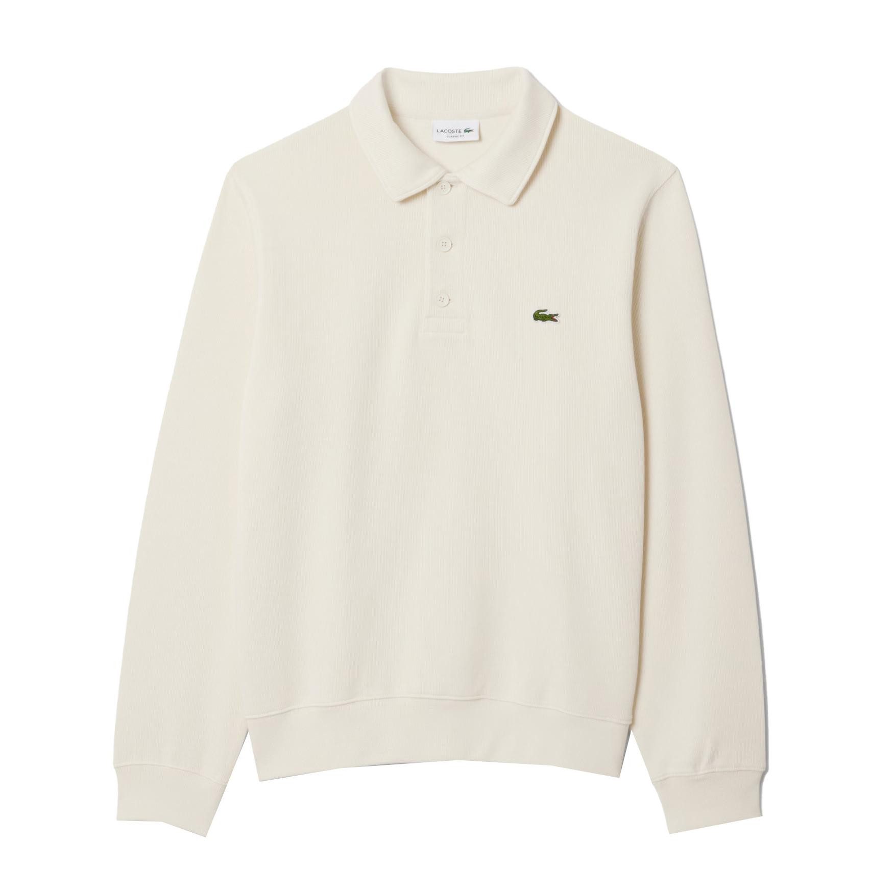 Lacoste Sweatshirt Lacoste Rippstrick Polo Sweatshirt