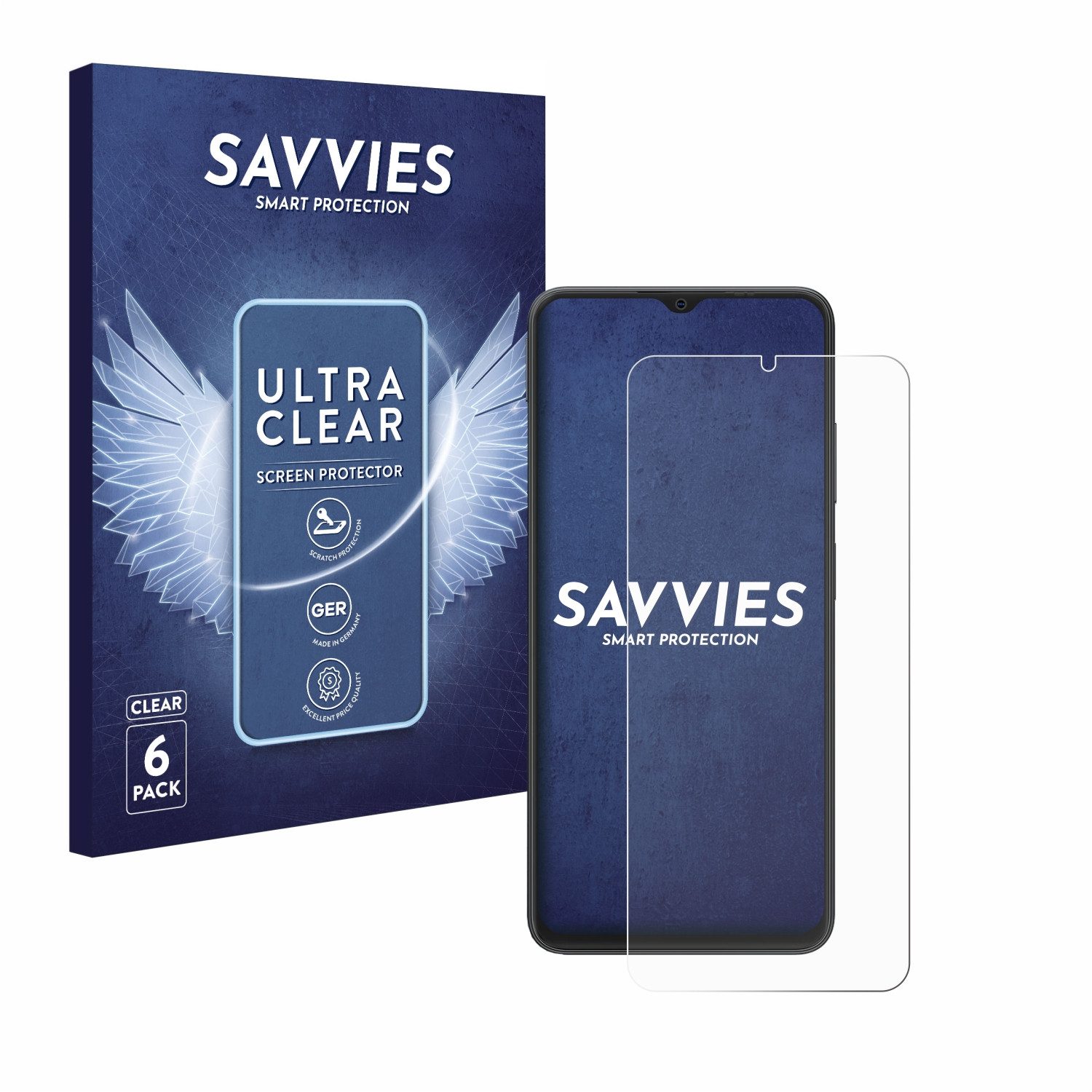 Savvies Displayschutzfolie Schutzfolie für Blackview Wave