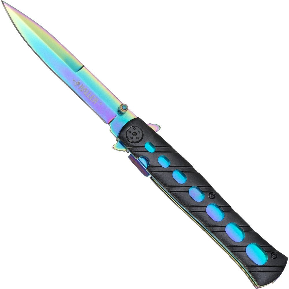 Haller Messer Taschenmesser Haller Stiletto rainbow