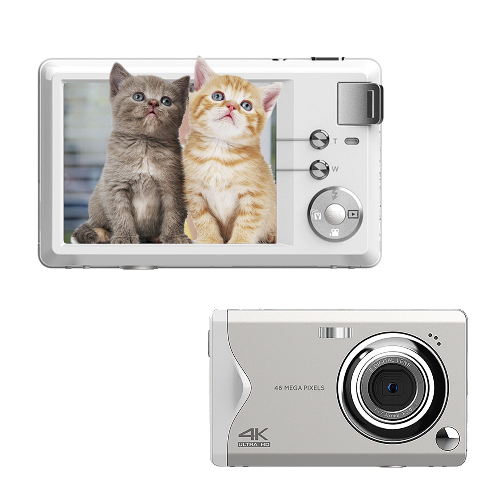 HT Digitalkamera 48MP 1080P FHD Fotokamera