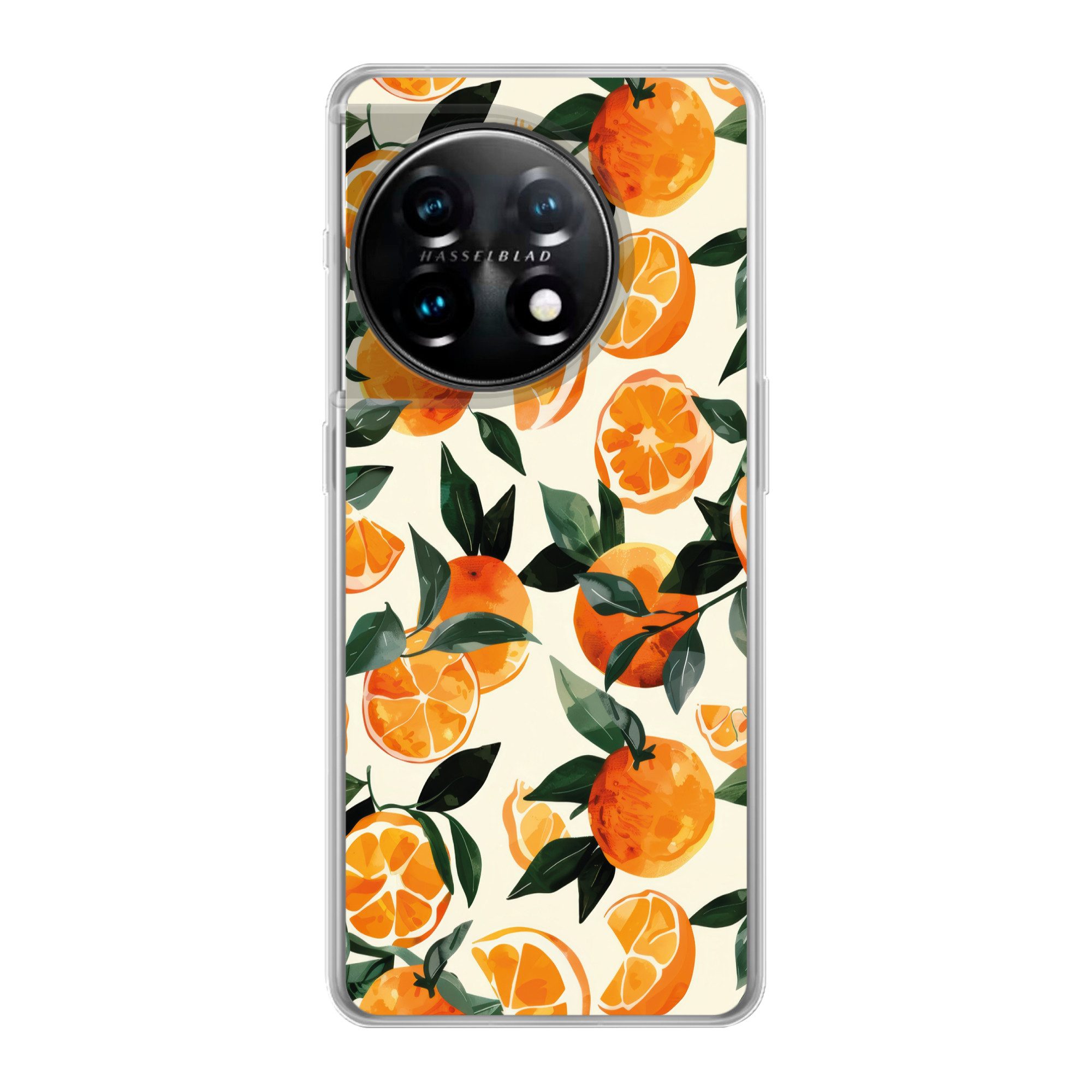MuchoWow Handyhülle für OnePlus 11 Orangen