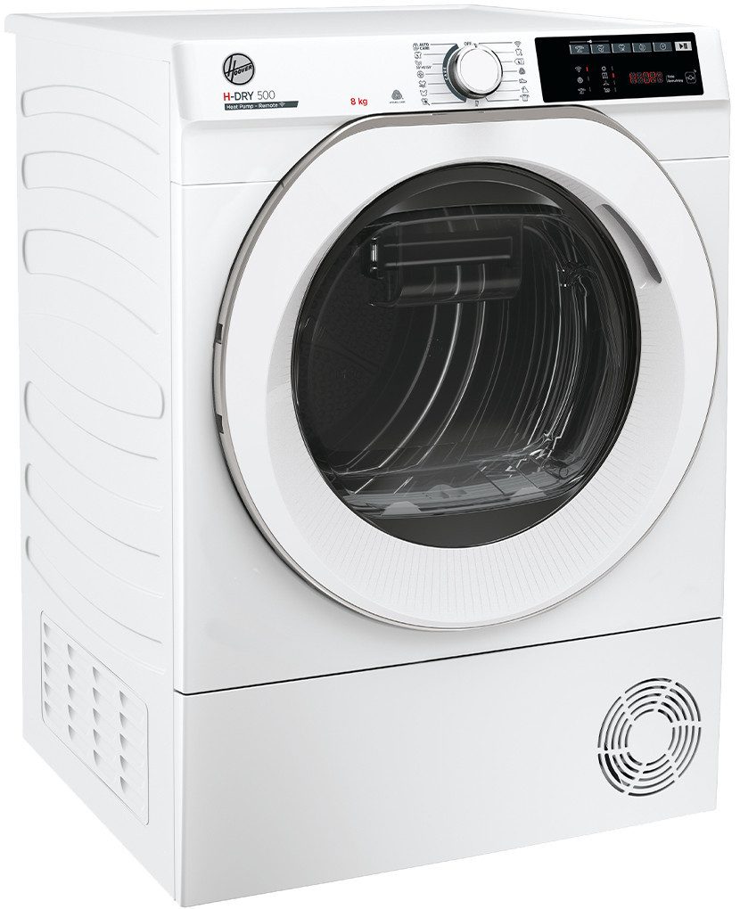 Hoover Wärmepumpentrockner NDE H8A2TCEXS-S, AquaVision, WiFi