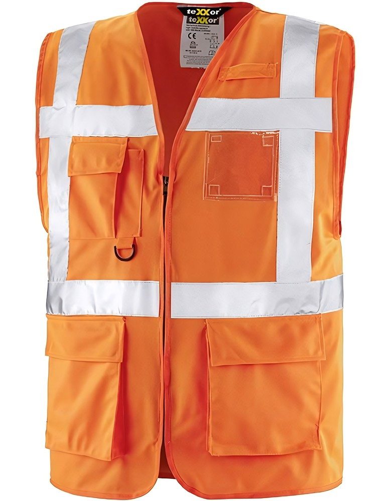 teXXor Warnschutz-Shirt Warnschutz-Weste Dundas
