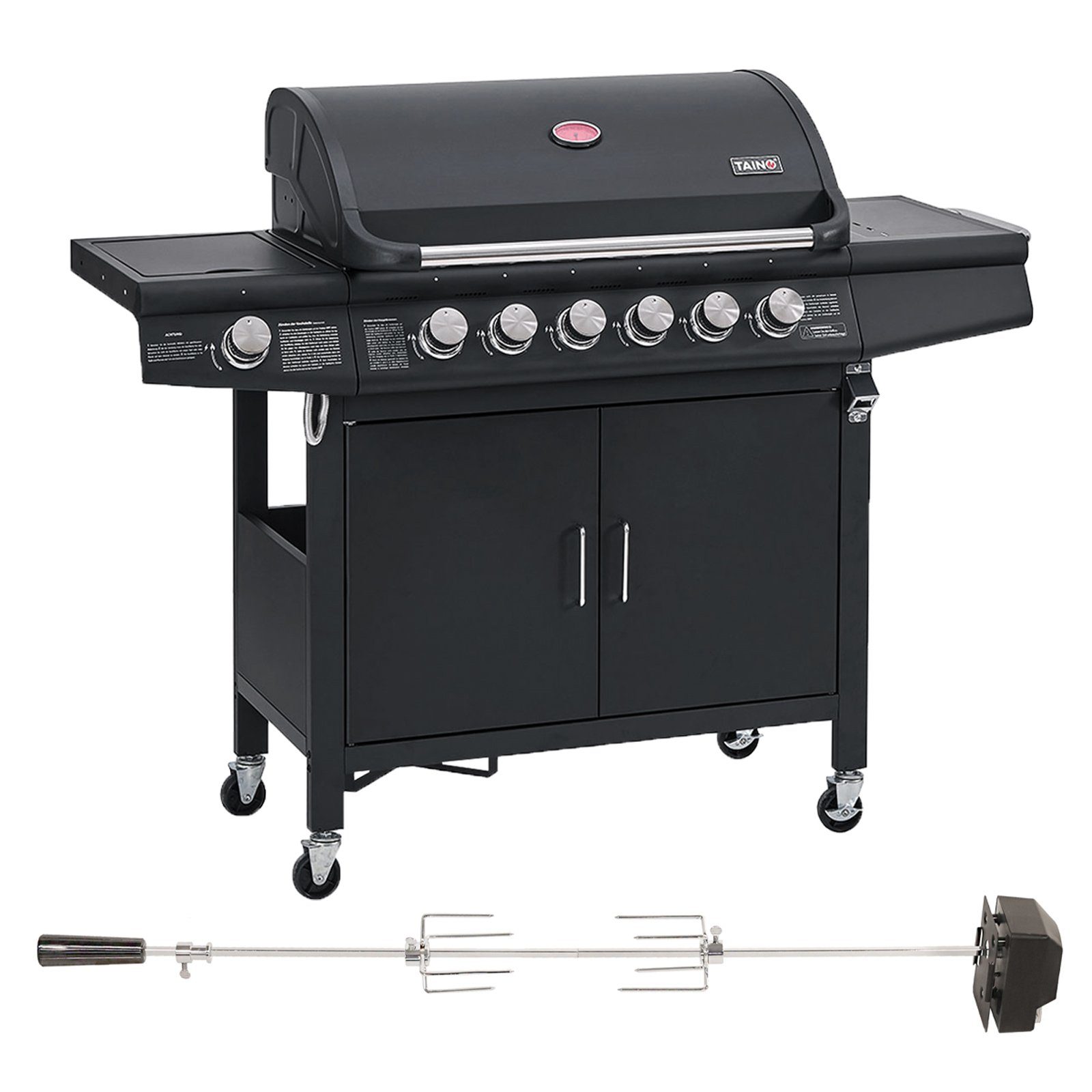 TAINO Gasgrill TAINO RED 6+1 Gasgrill