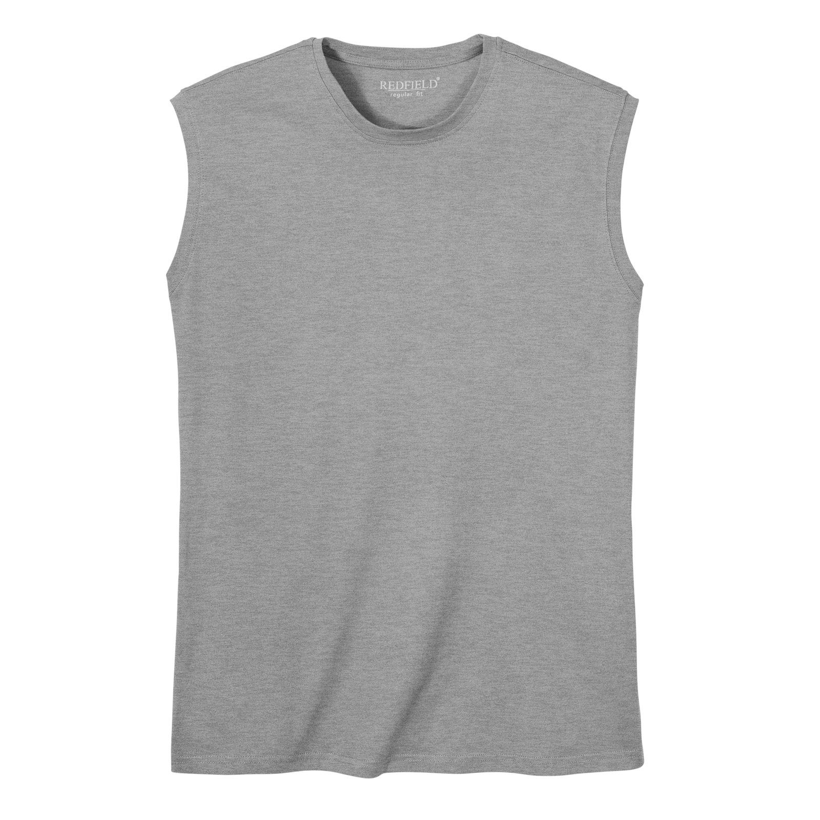 redfield Muscleshirt Redfield Muskelshirt Übergröße grau