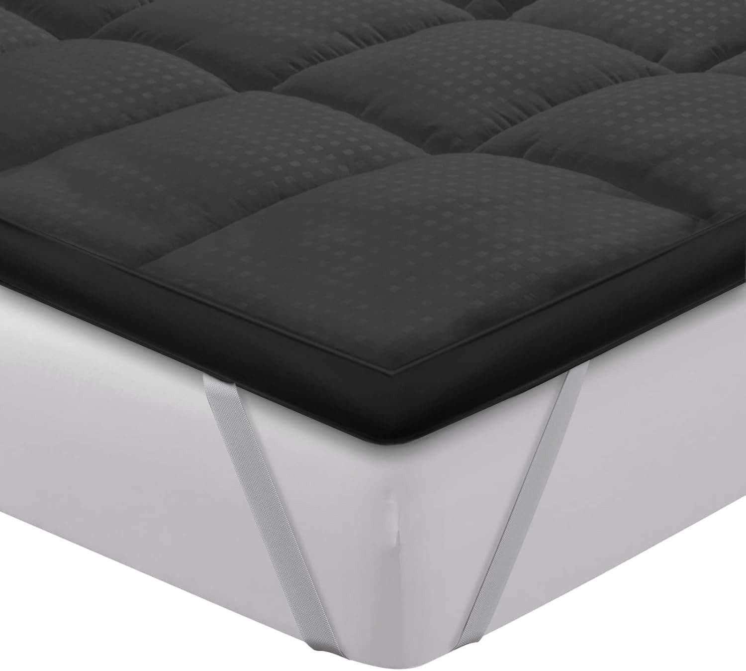 Matratzenschoner Matratzentopper 180x200cm,3D,Atmungsaktive Premium Matratzenauflage Daskoo