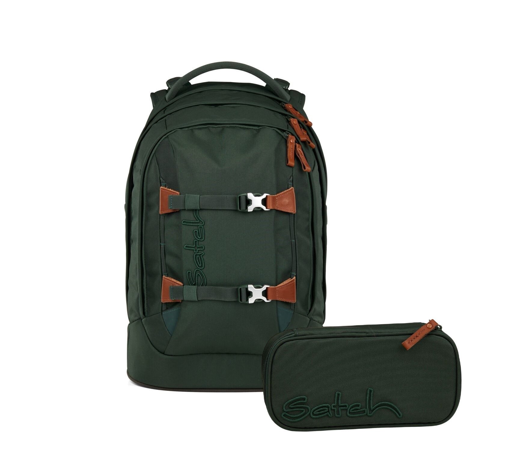 Satch Schulranzen Schulrucksack-Set PACK Nordic Forest