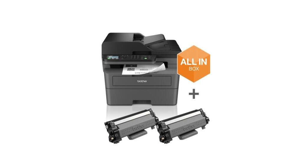 Brother Brother MFC-L2827DWXL Multifunktionsdrucker, (WLAN, LAN,