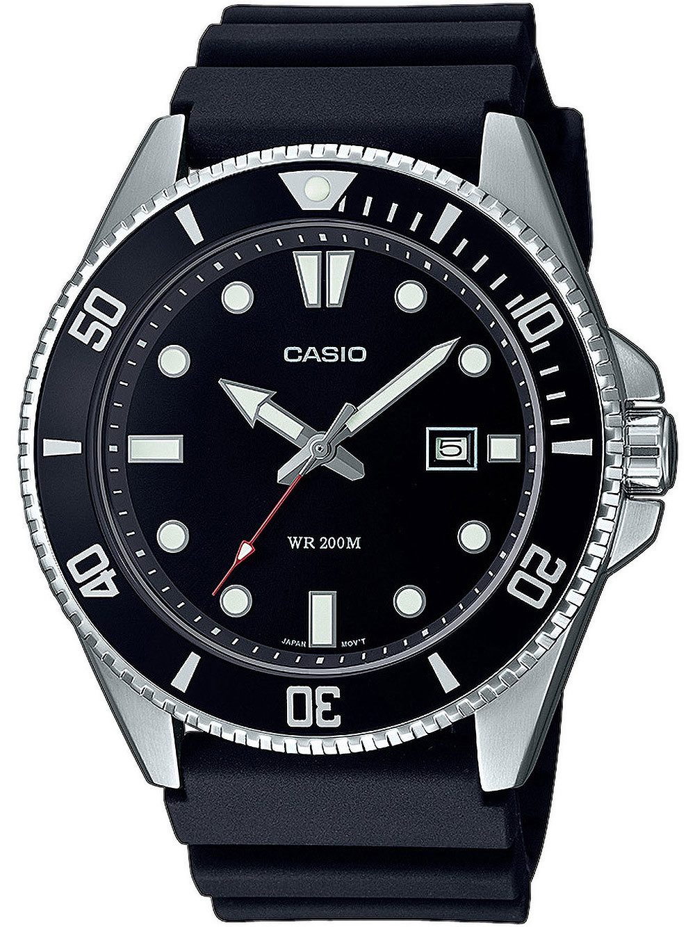 CASIO Quarzuhr Casio MDV-107-1A1VEF Collection Herrenuhr