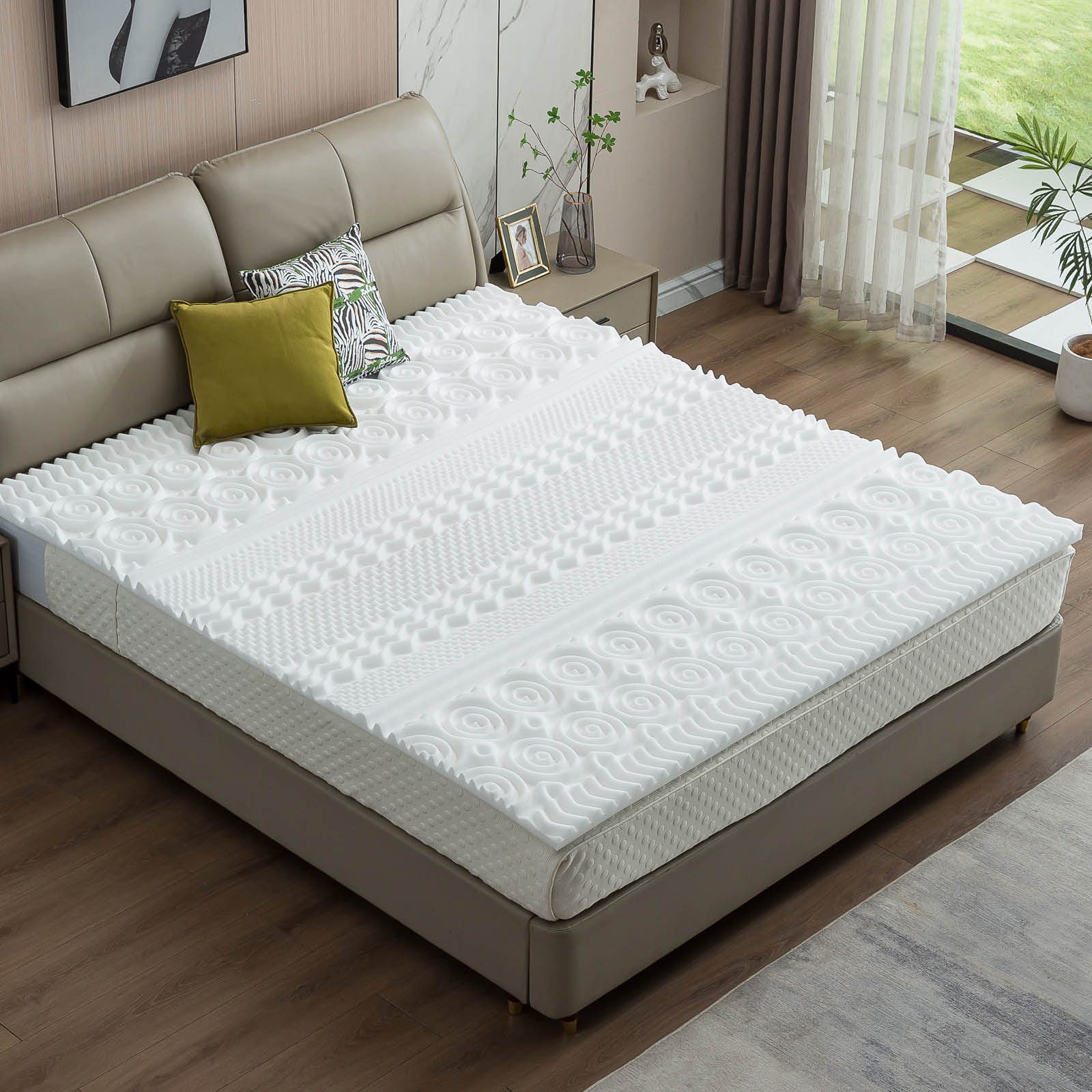 AMBINESS, Topper Matratzentopper Memory Foam 80x200cm