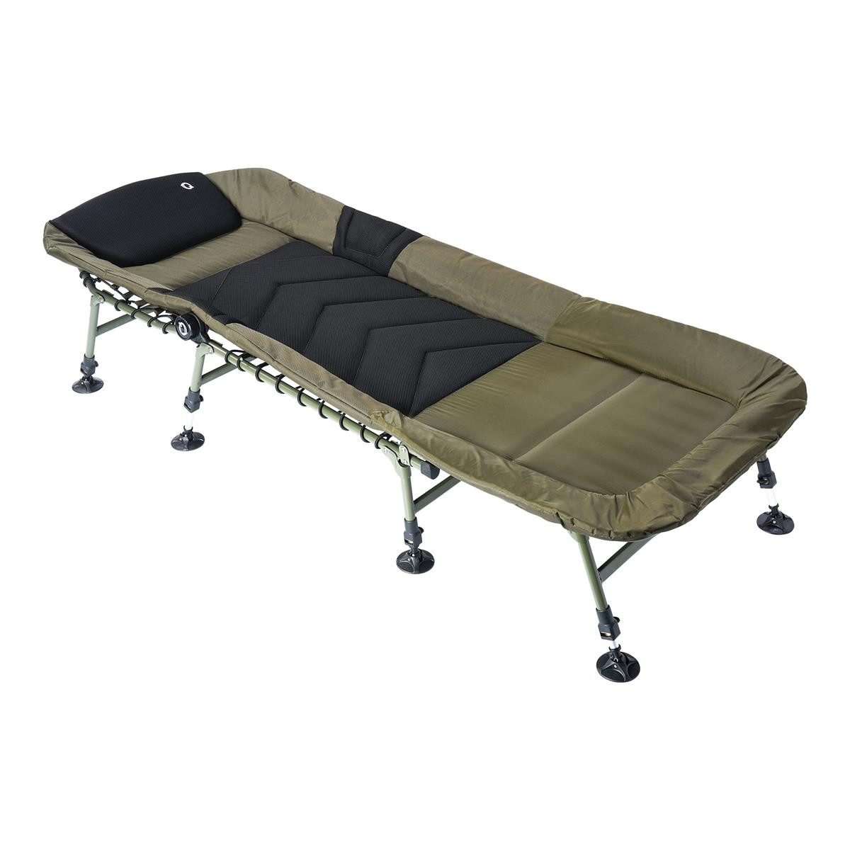 Q-TAC Angelliege Q-TAC Karpfenliege Bedchair 8-Bein