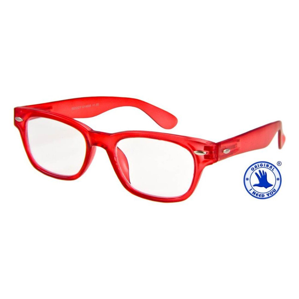 I Need You Lesebrille Woody Rot