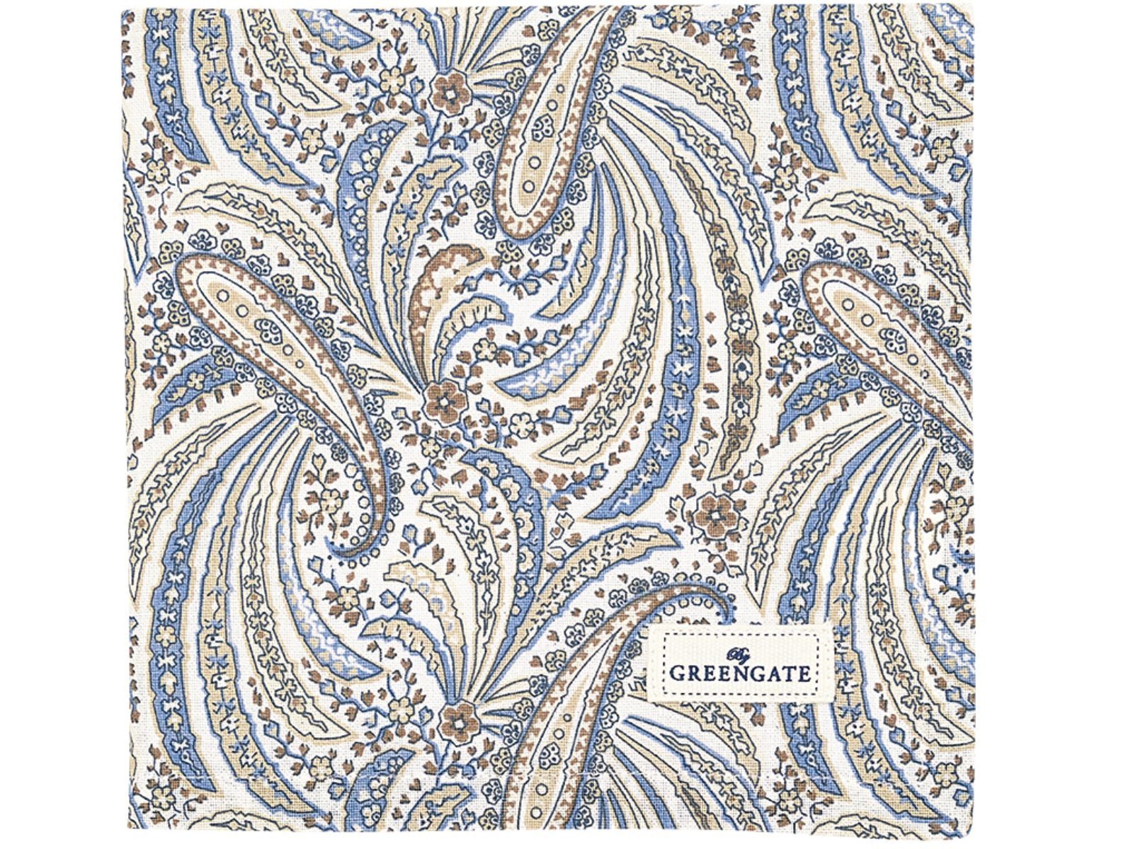 Greengate Stoffserviette Elva Stoffserviette beige 40x40cm