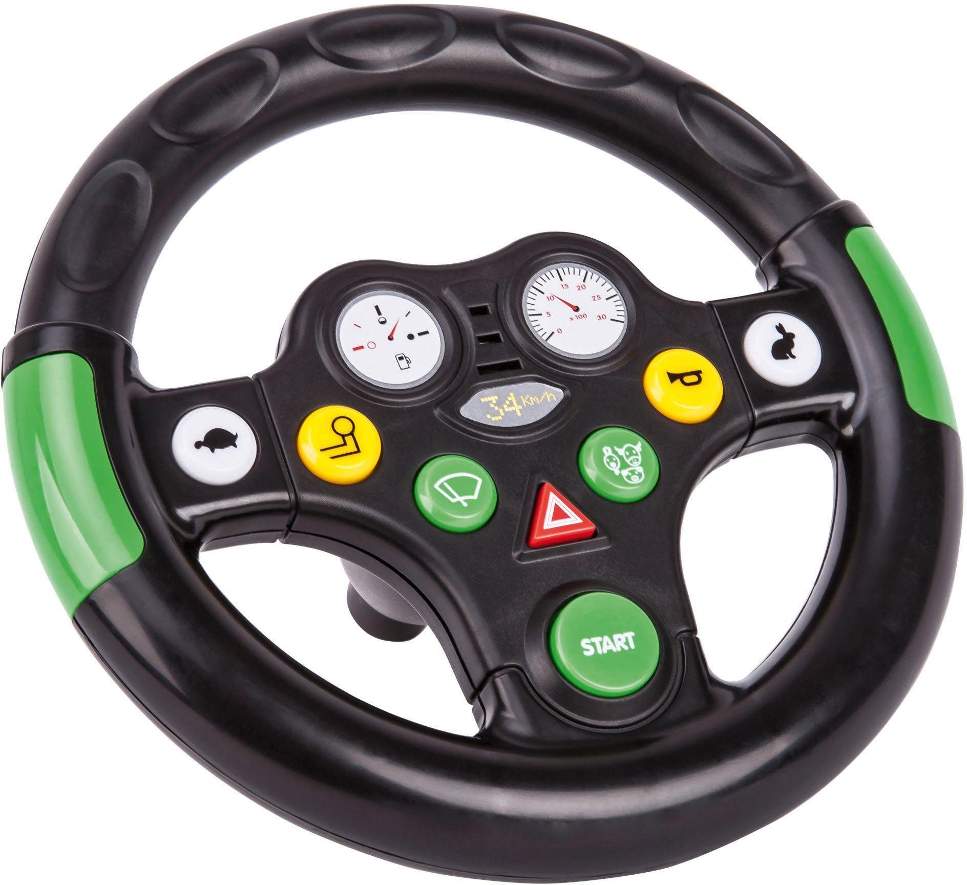 BIG Spielfahrzeug-Lenkrad BIG Tractor Sound Wheel,