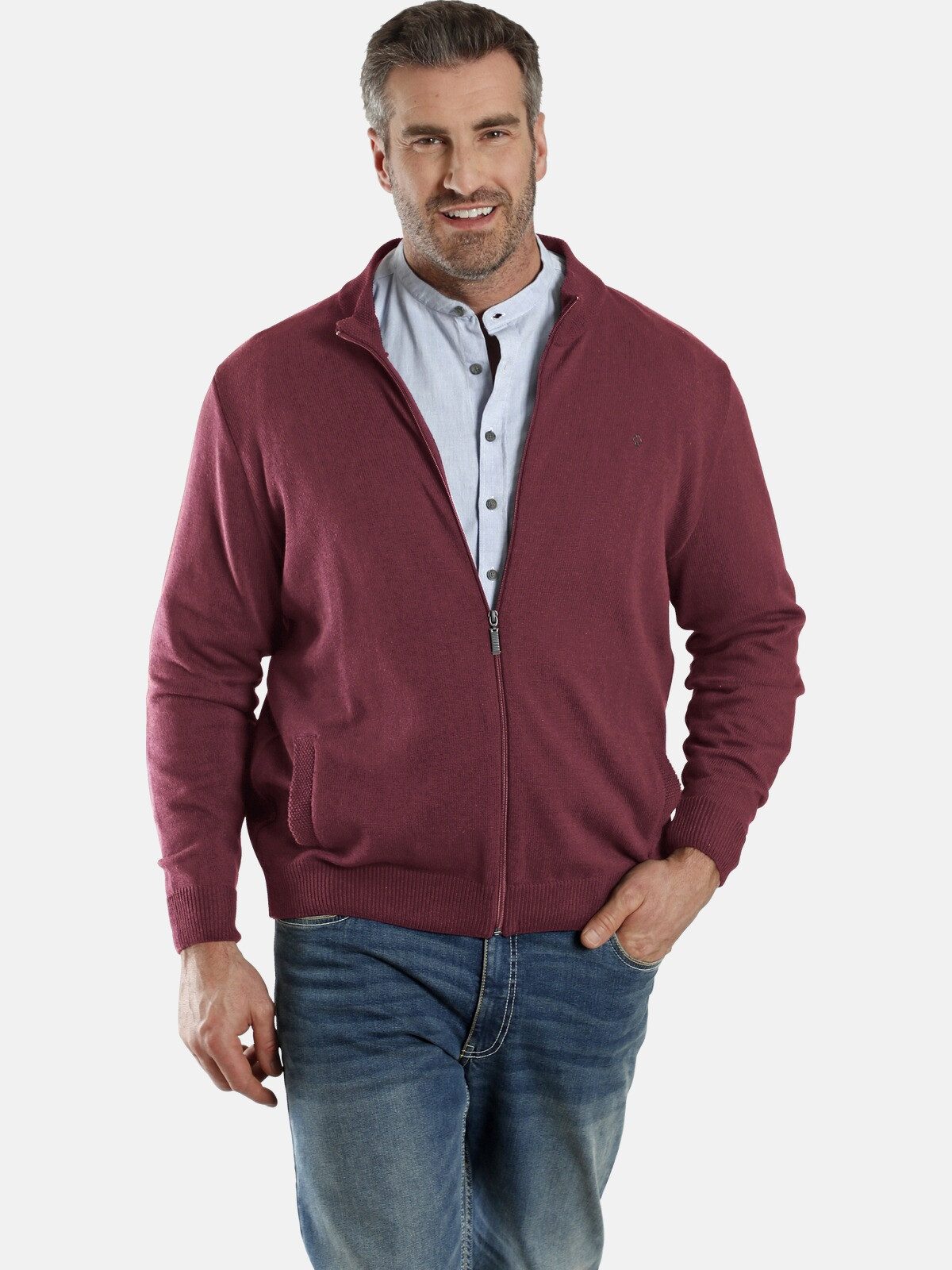 Charles Colby Strickjacke EARL THOMAS mit