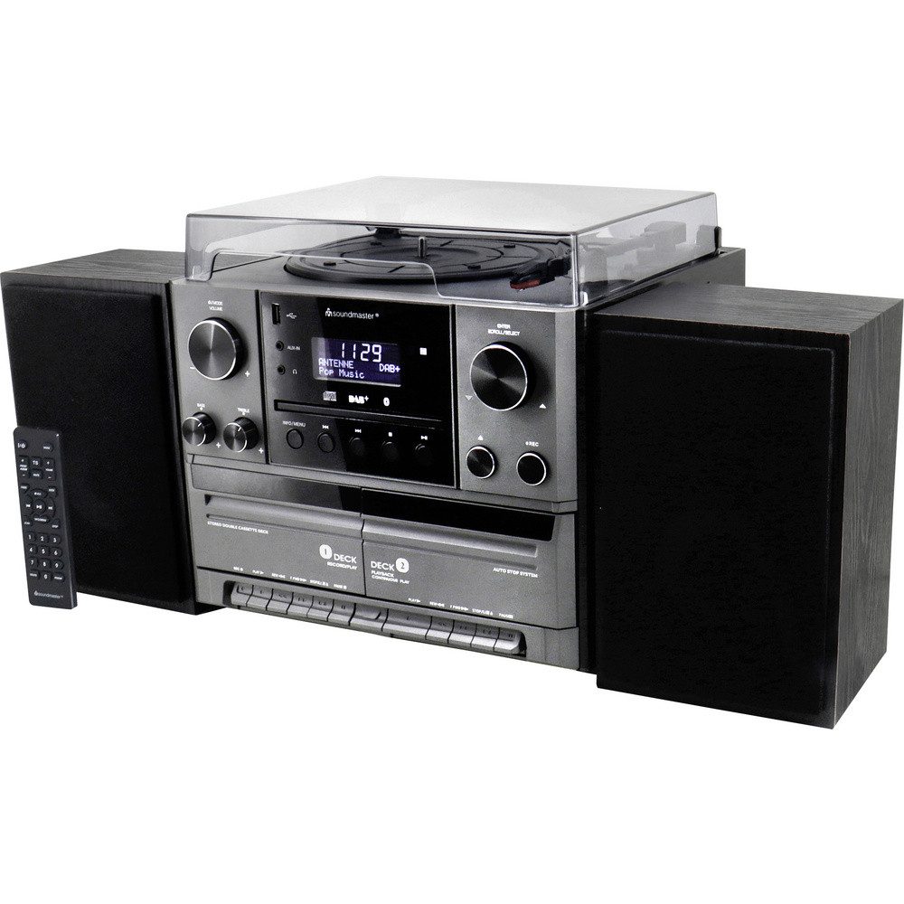 Soundmaster soundmaster MCD5600SW Stereoanlage Plattenspieler, DAB+,