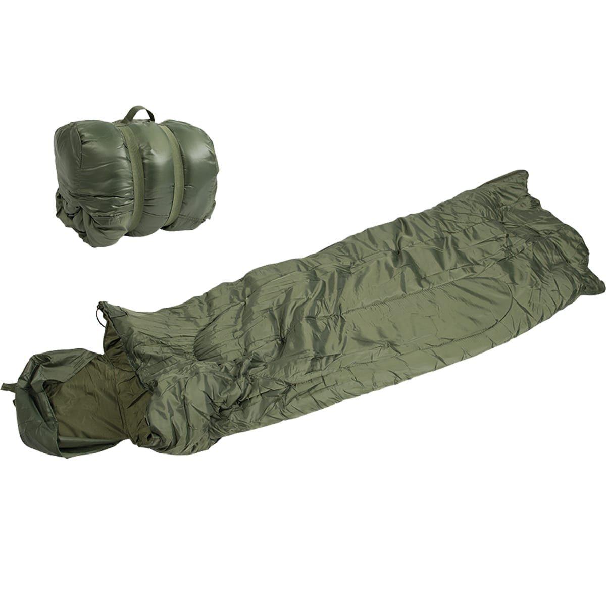Mil-Tec Schlafsack Militär Schlafsack Pilot mit