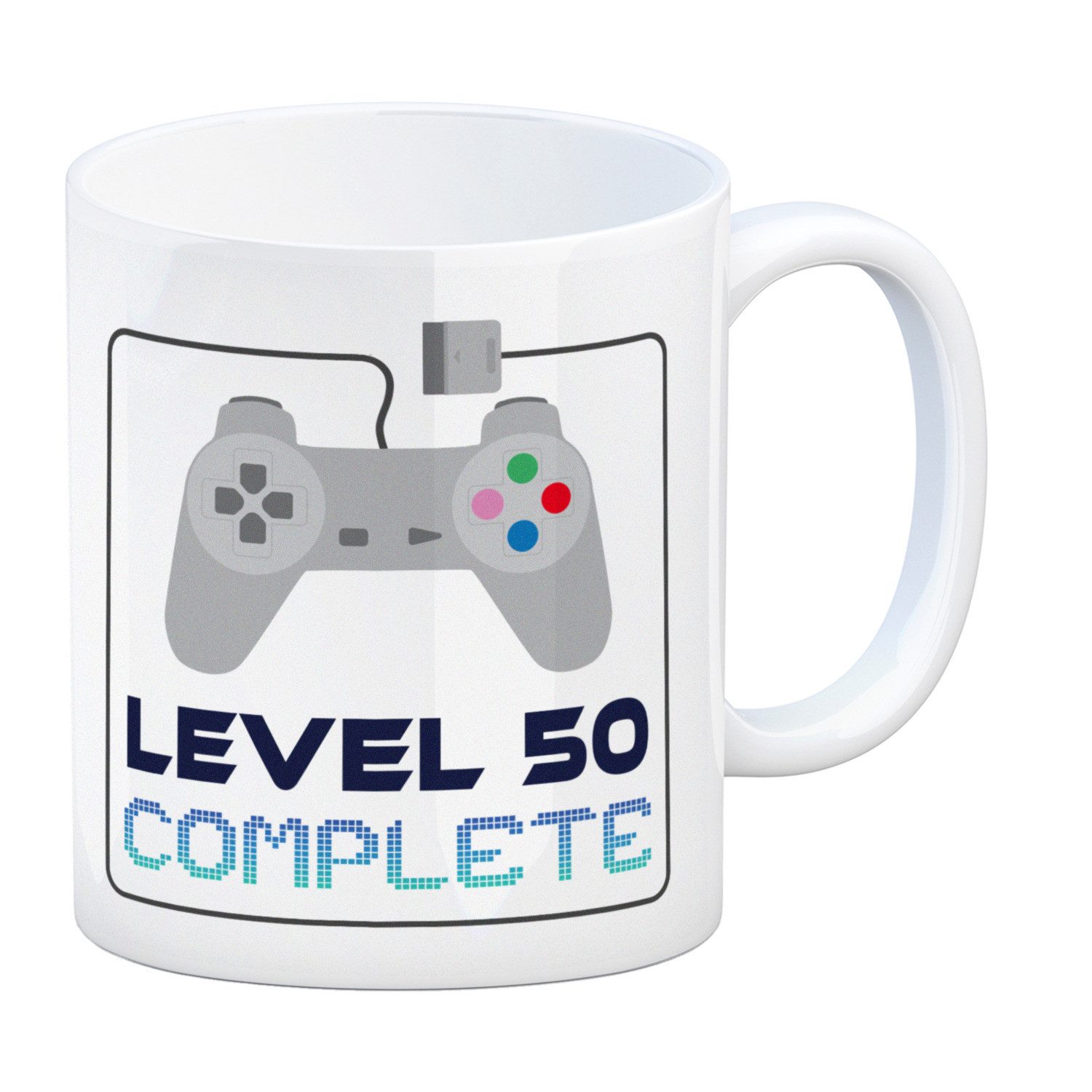 speecheese Tasse 50. Geburtstag Kaffeebecher mit